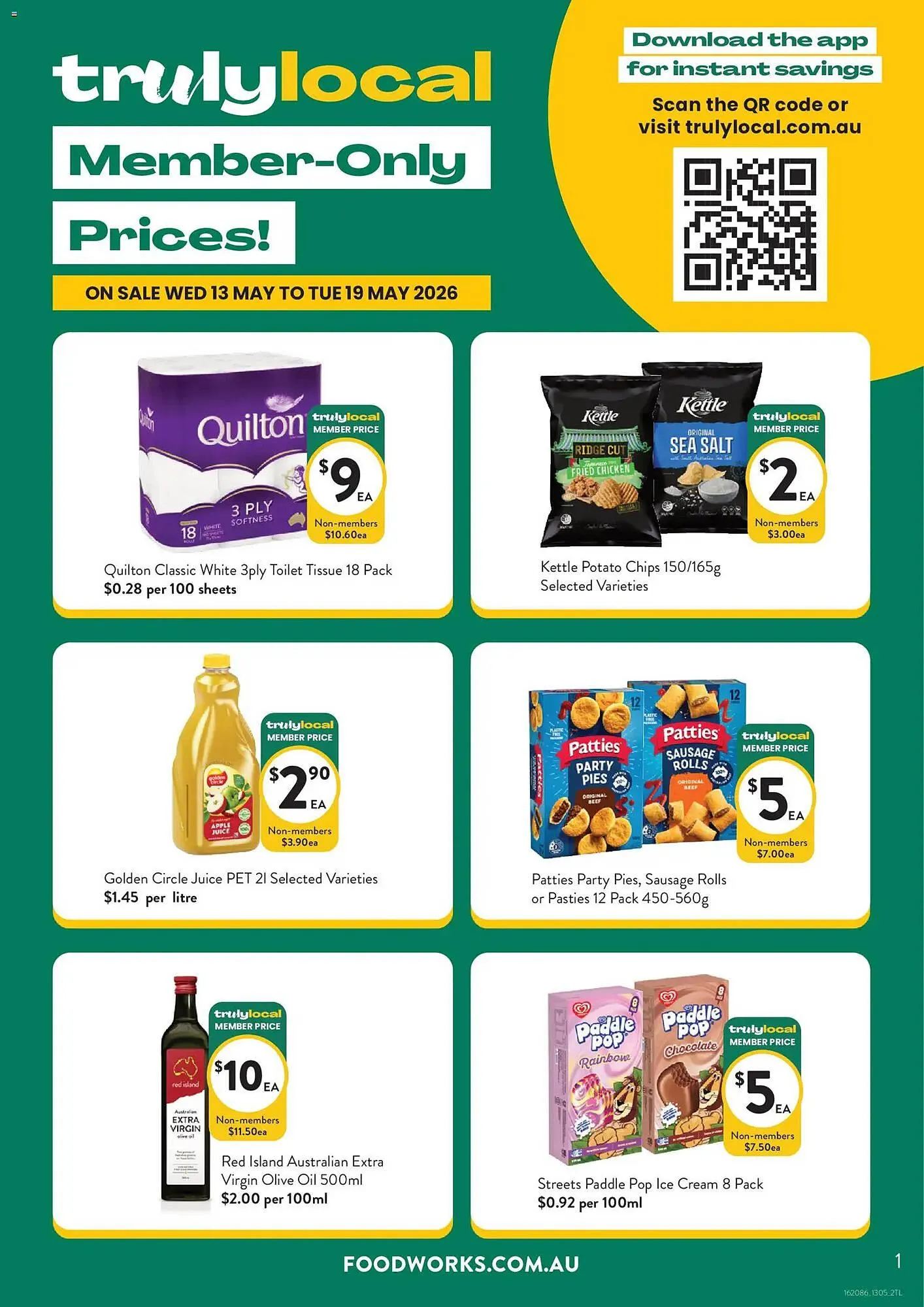 Foodworks catalogue - Catalogue valid from 12 May to 19 May 2026 - page 1