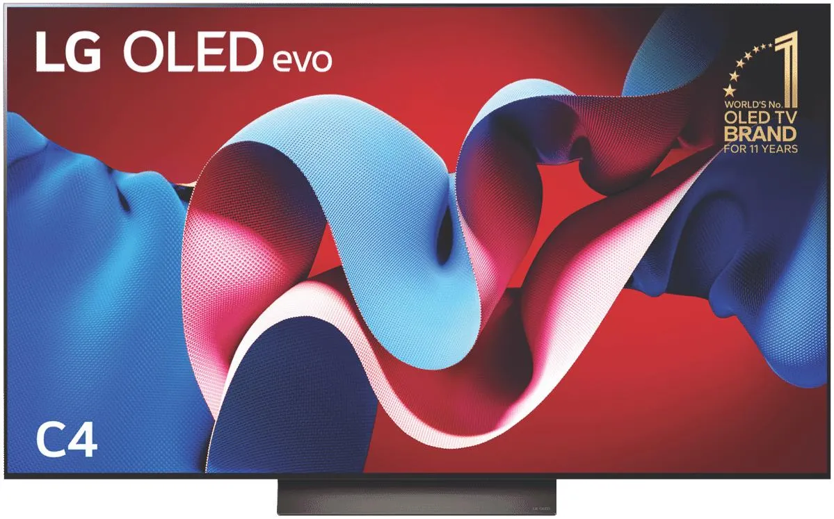 55" OLED EVO C4 4K Smart TV 24