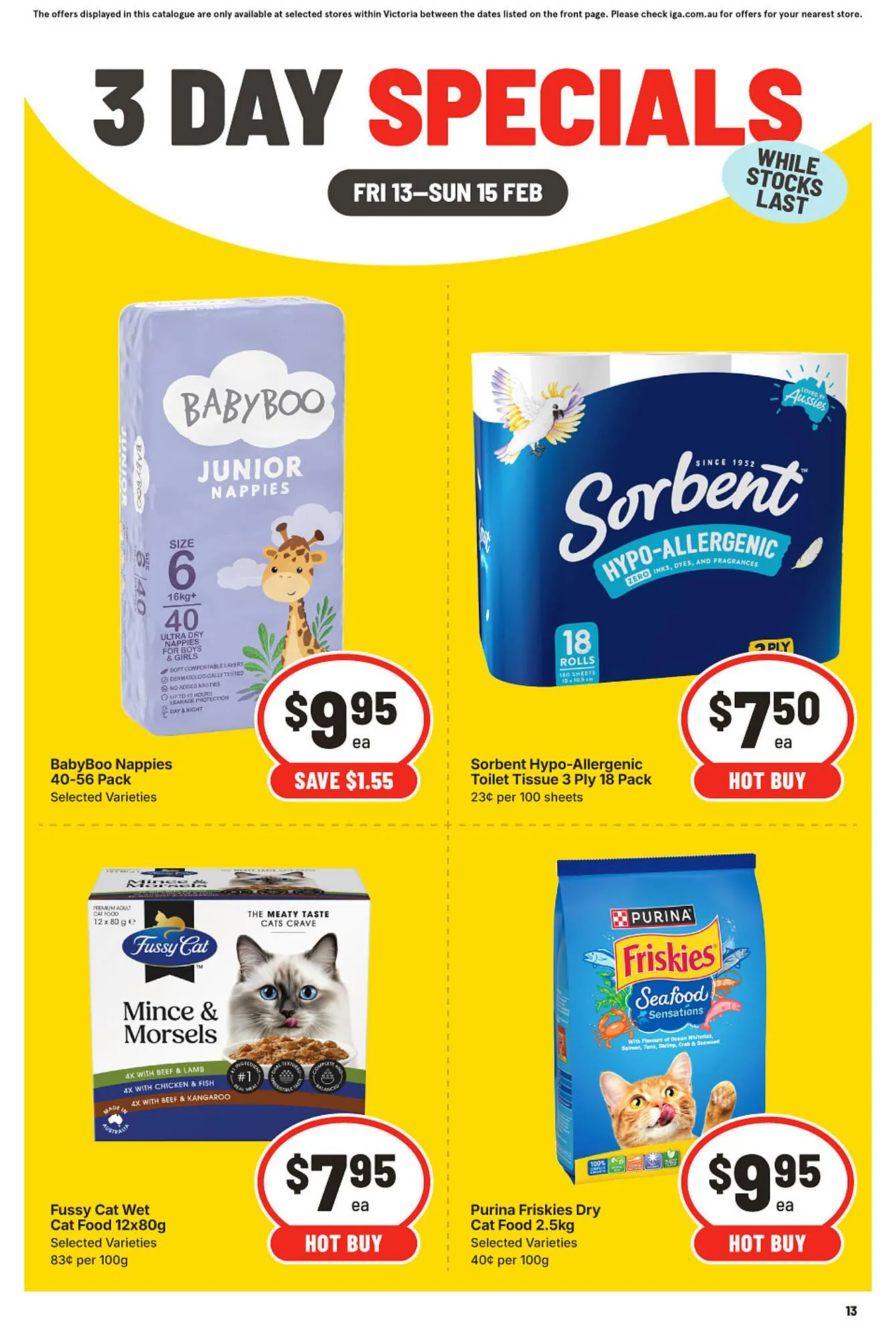 IGA catalogue - Catalogue valid from 13 February to 15 February 2026 - page 3