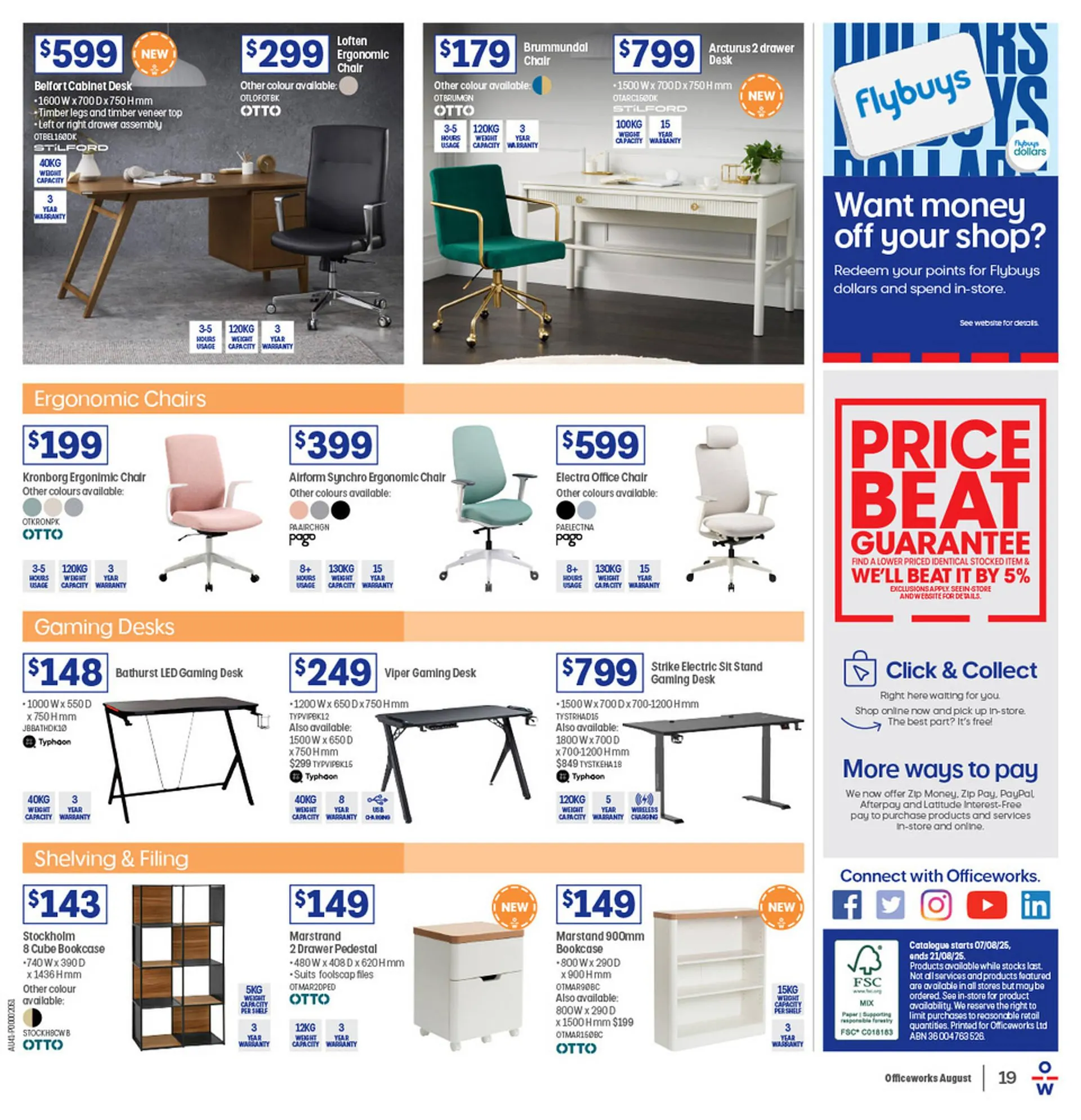 Officeworks catalogue - Catalogue valid from 7 August to 21 August 2025 - page 19