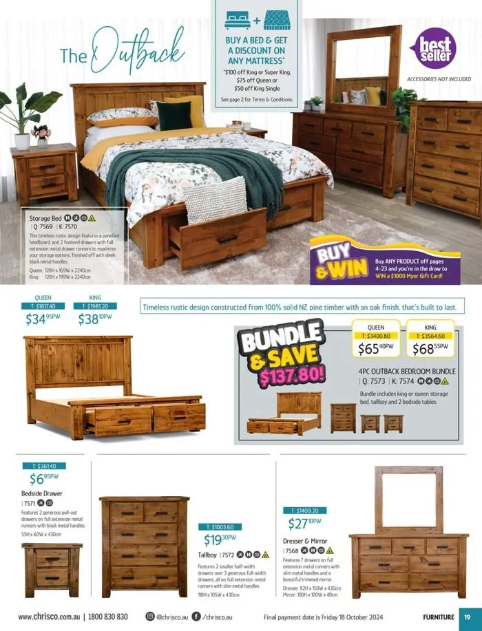 Home & Living 2024 - Catalogue valid from 25 September to 31 December 2024 - page 19