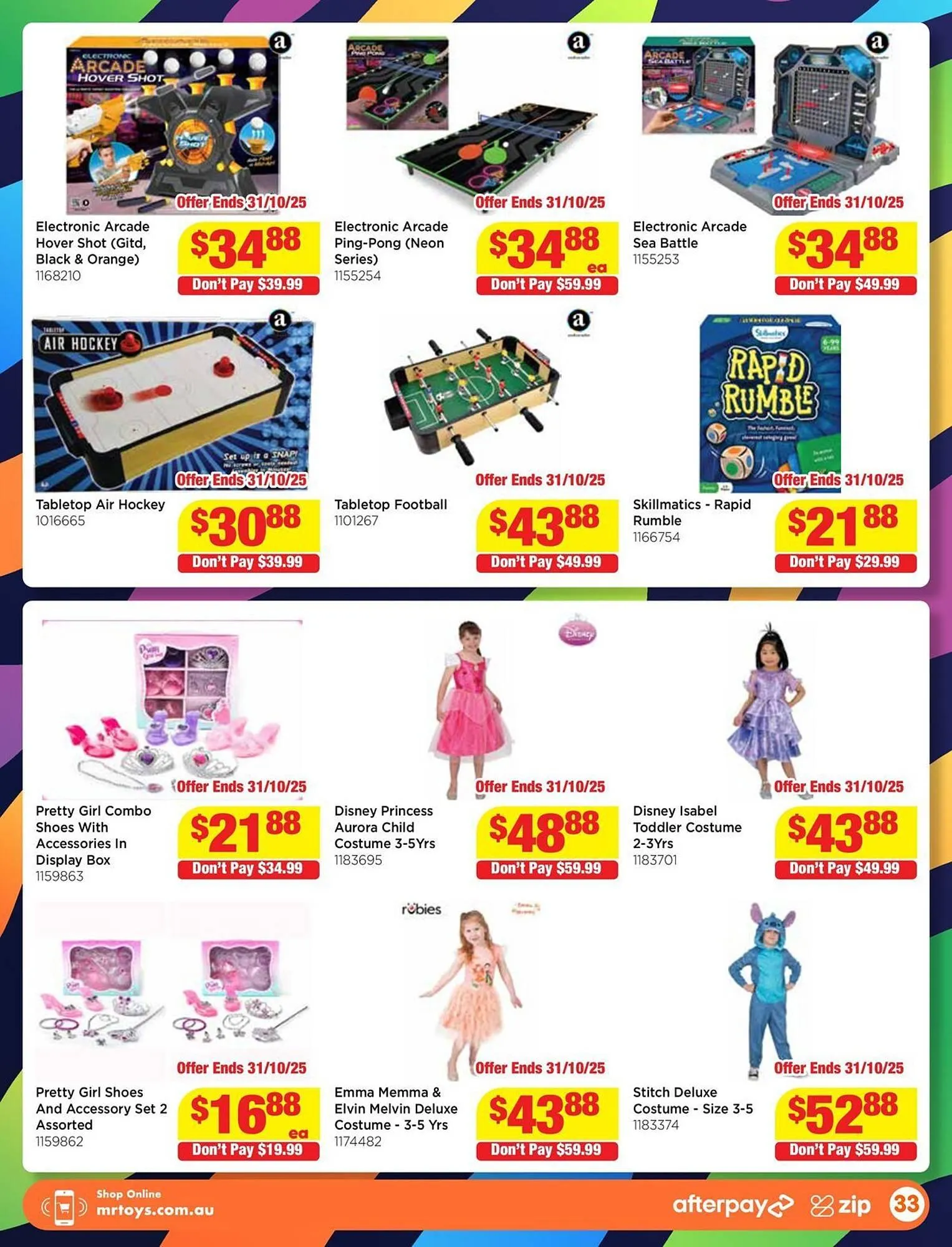 Mr Toys catalogue - Catalogue valid from 20 October to 31 October 2025 - page 33