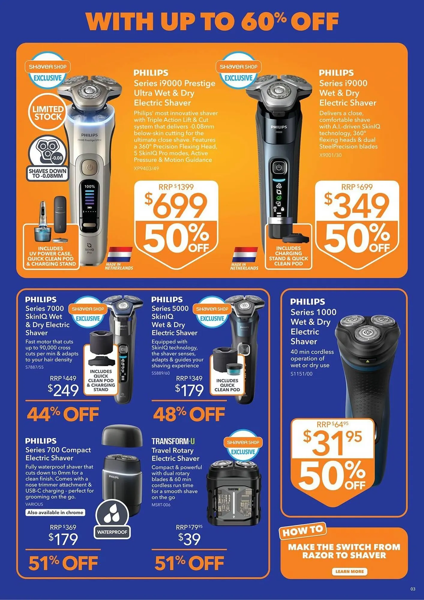 Shaver Shop catalogue - Catalogue valid from 4 March to 31 March 2026 - page 3
