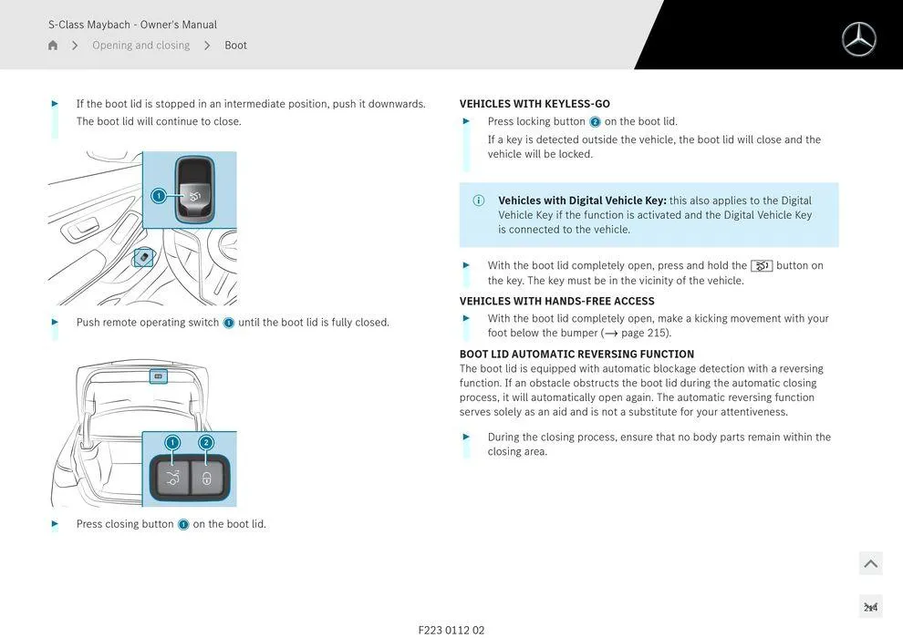 S - Class Maybach - Catalogue valid from 11 September to 11 September 2025 - page 214