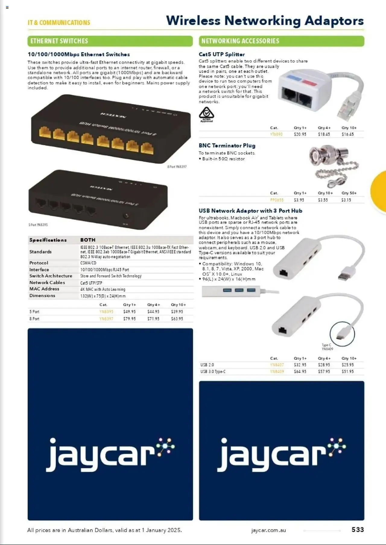 Jaycar Celebrating 40 Years in Electronics - Catalogue valid from 1 January to 29 August 2025 - page 461