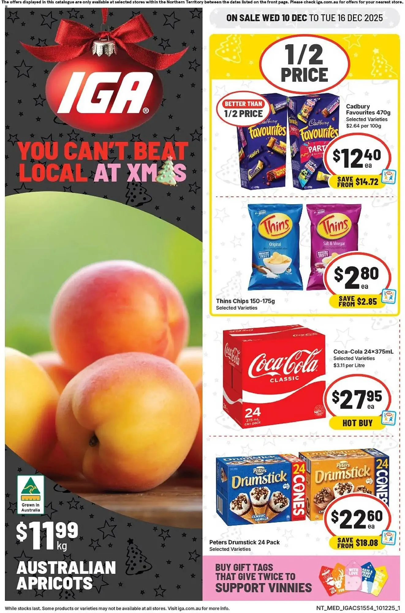 IGA catalogue - Catalogue valid from 10 December to 16 December 2025 - page 1