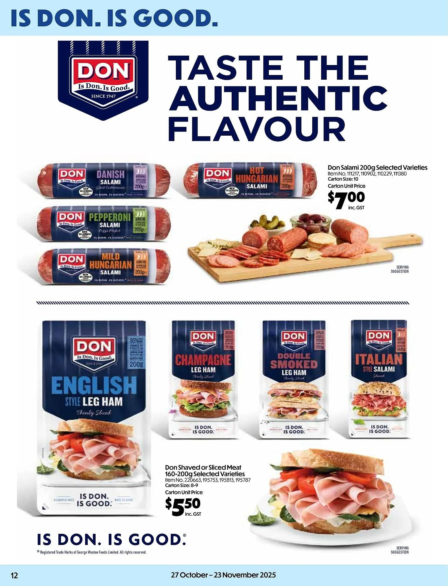 Campbells Wholesale catalogue - Catalogue valid from 27 October to 23 November 2025 - page 12