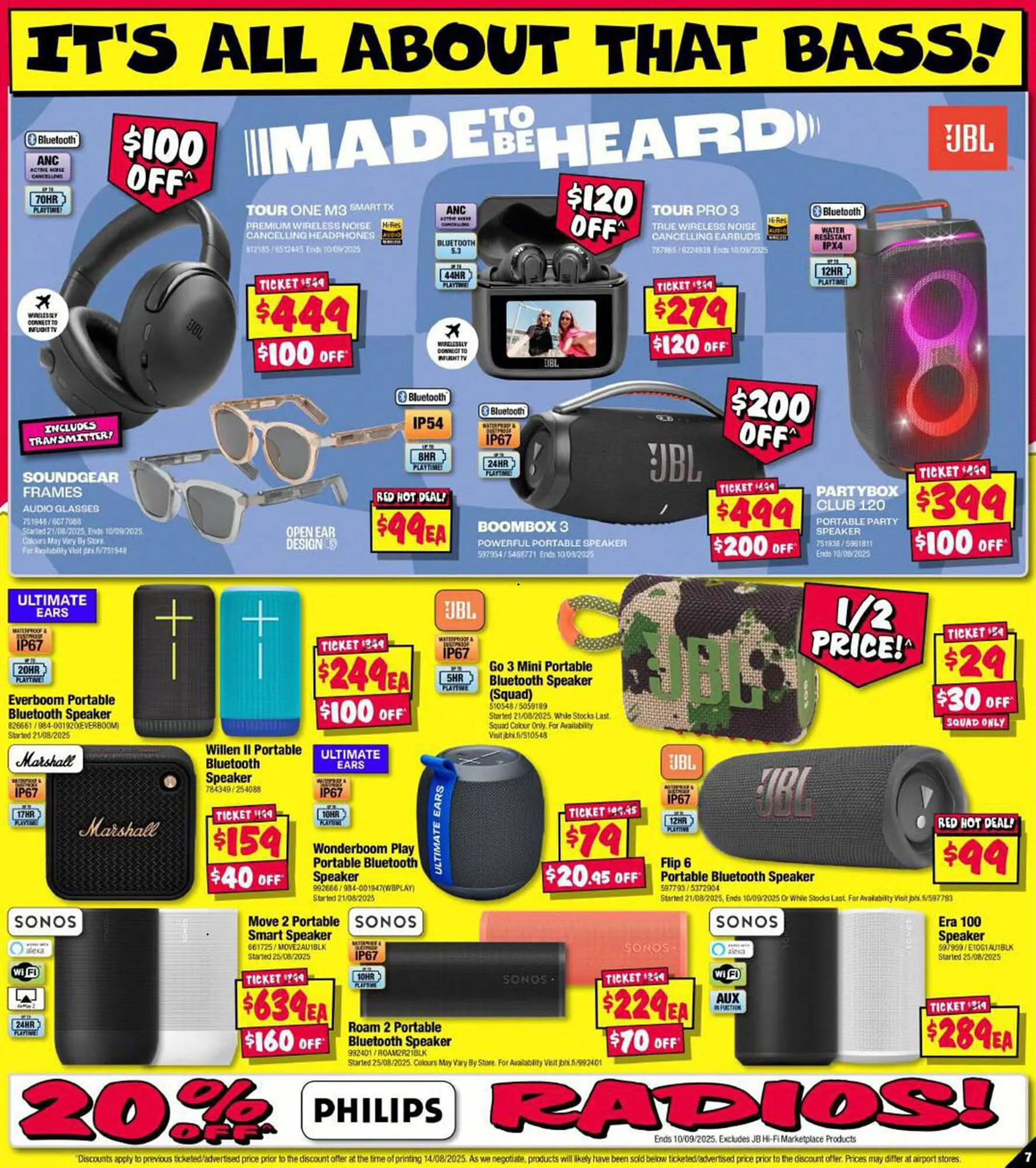 JB Hi-Fi catalogue - Catalogue valid from 28 August to 7 September 2025 - page 7