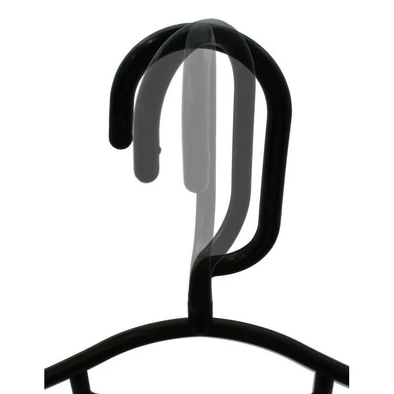 Swivel Hangers Black 5pk
