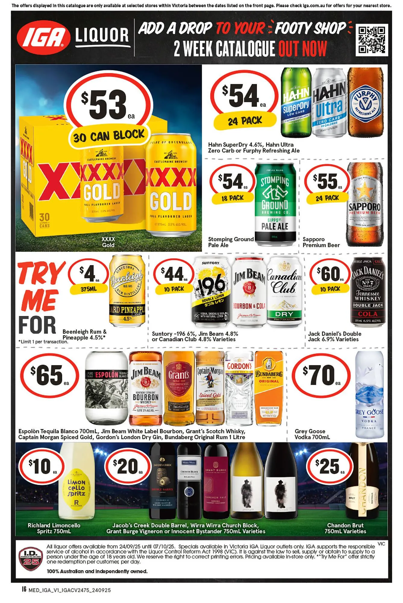 IGA catalogue - Catalogue valid from 24 September to 30 September 2025 - page 2