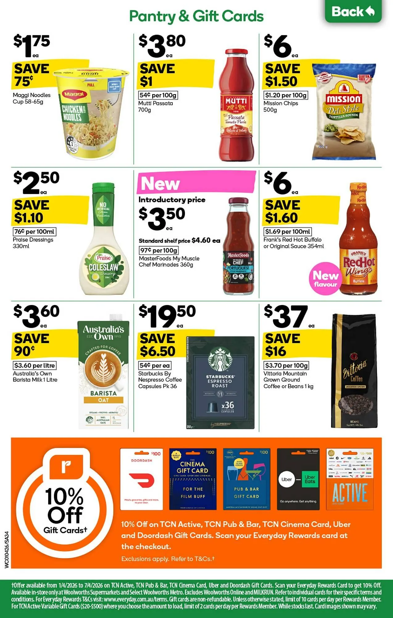 Woolworths catalogue - Catalogue valid from 1 April to 7 April 2026 - page 34