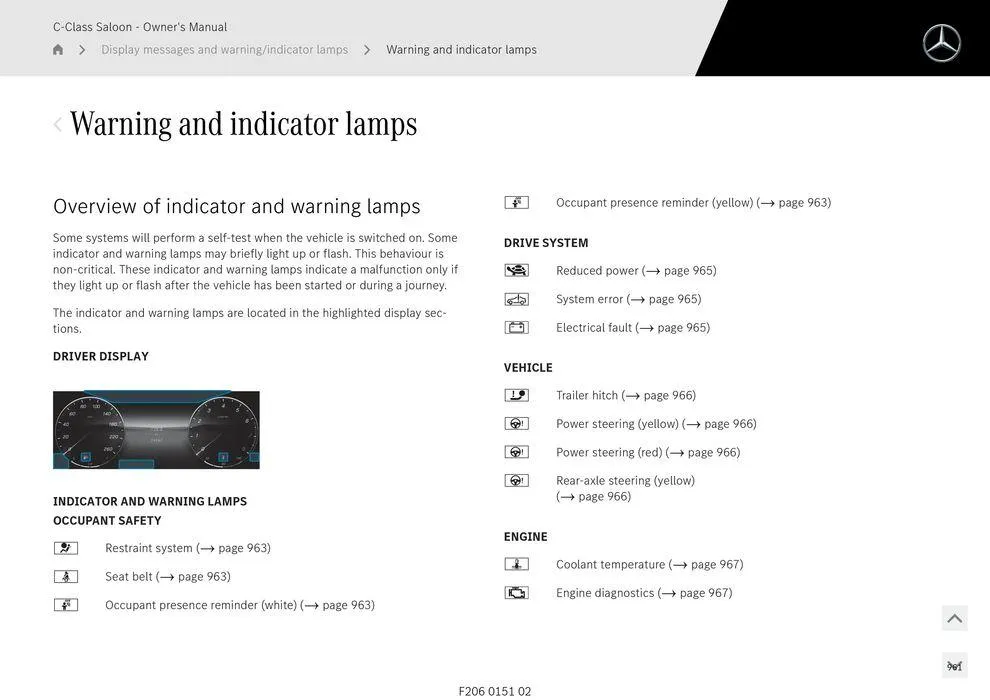 C-Class Sedan - Catalogue valid from 11 September to 11 September 2025 - page 961