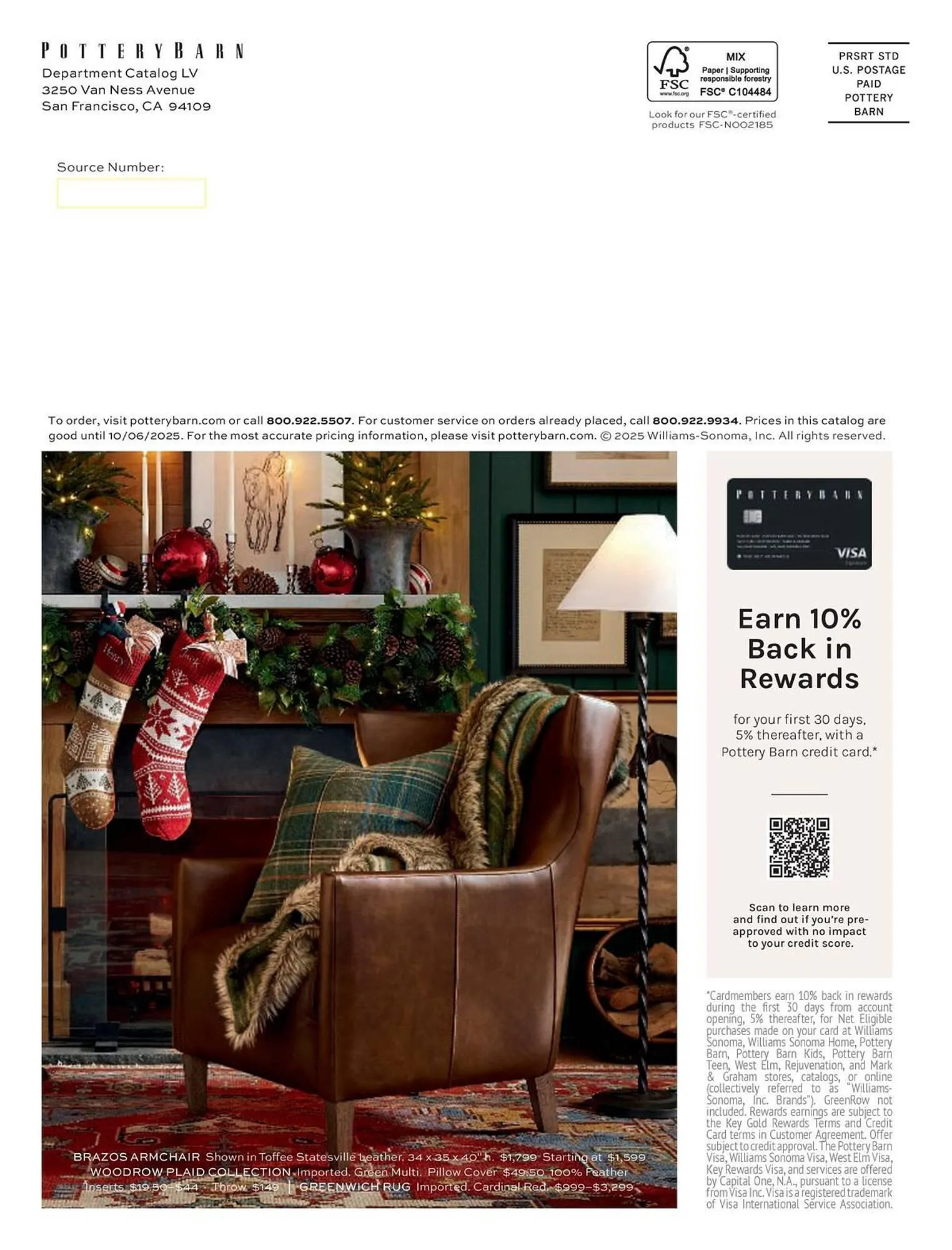 Pottery Barn flyer from October 7 to December 31 2025 - flyer page 80