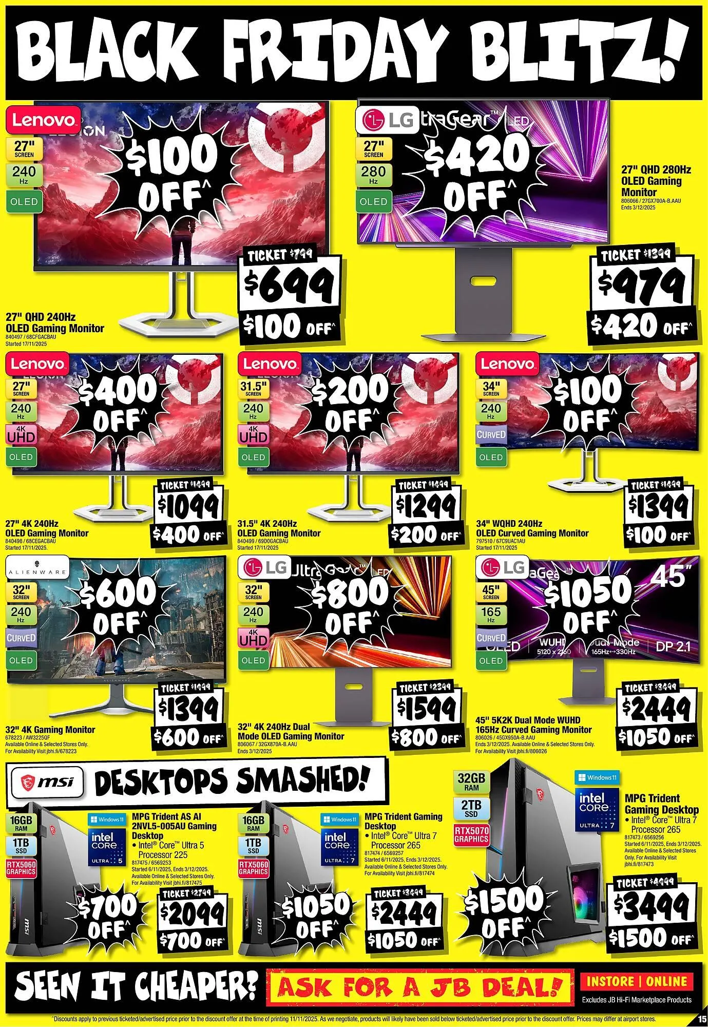 JB Hi-Fi catalogue - Catalogue valid from 19 November to 1 December 2025 - page 15