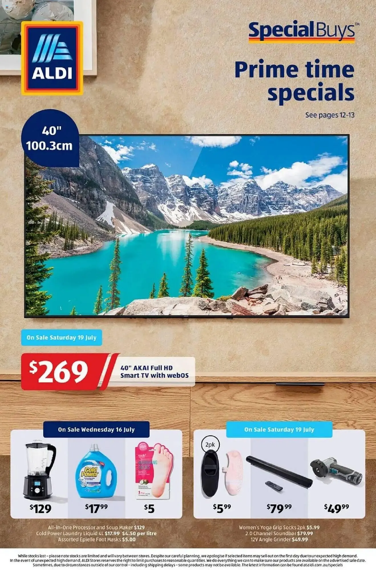 ALDI SpecialBuys catalogue - Catalogue valid from 16 July to 22 July 2025 - page 1
