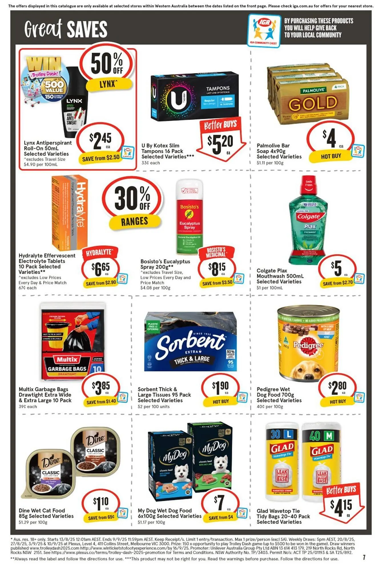 IGA catalogue - Catalogue valid from 20 August to 26 August 2025 - page 8