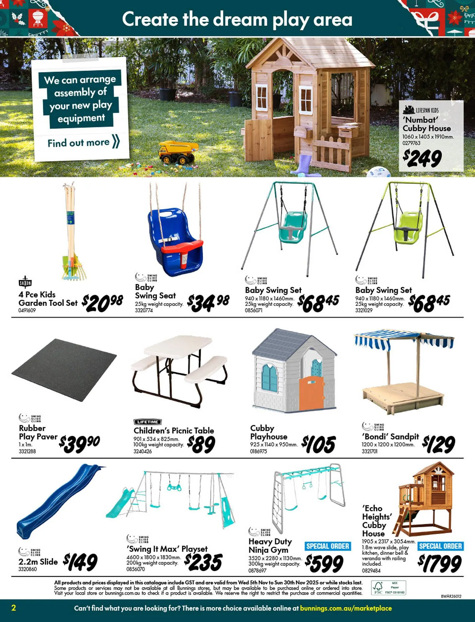 Bunnings catalogue - Catalogue valid from 5 November to 30 November 2025 - page 2