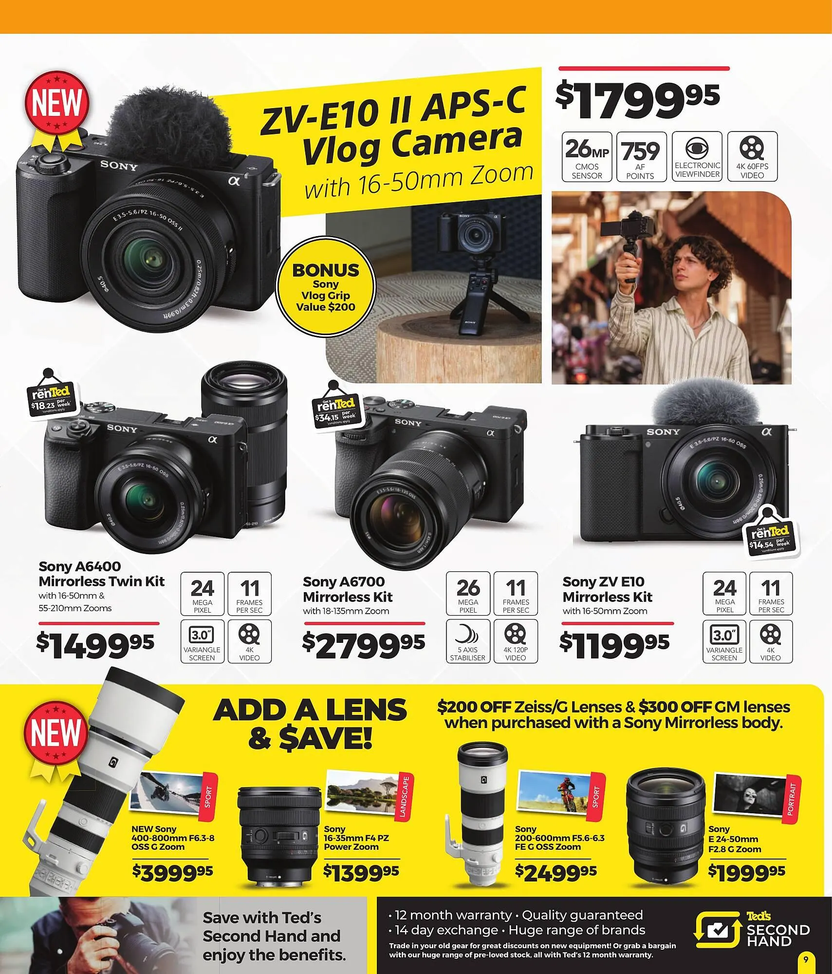 Teds Cameras catalogue - Catalogue valid from 3 March to 31 March 2025 - page 9