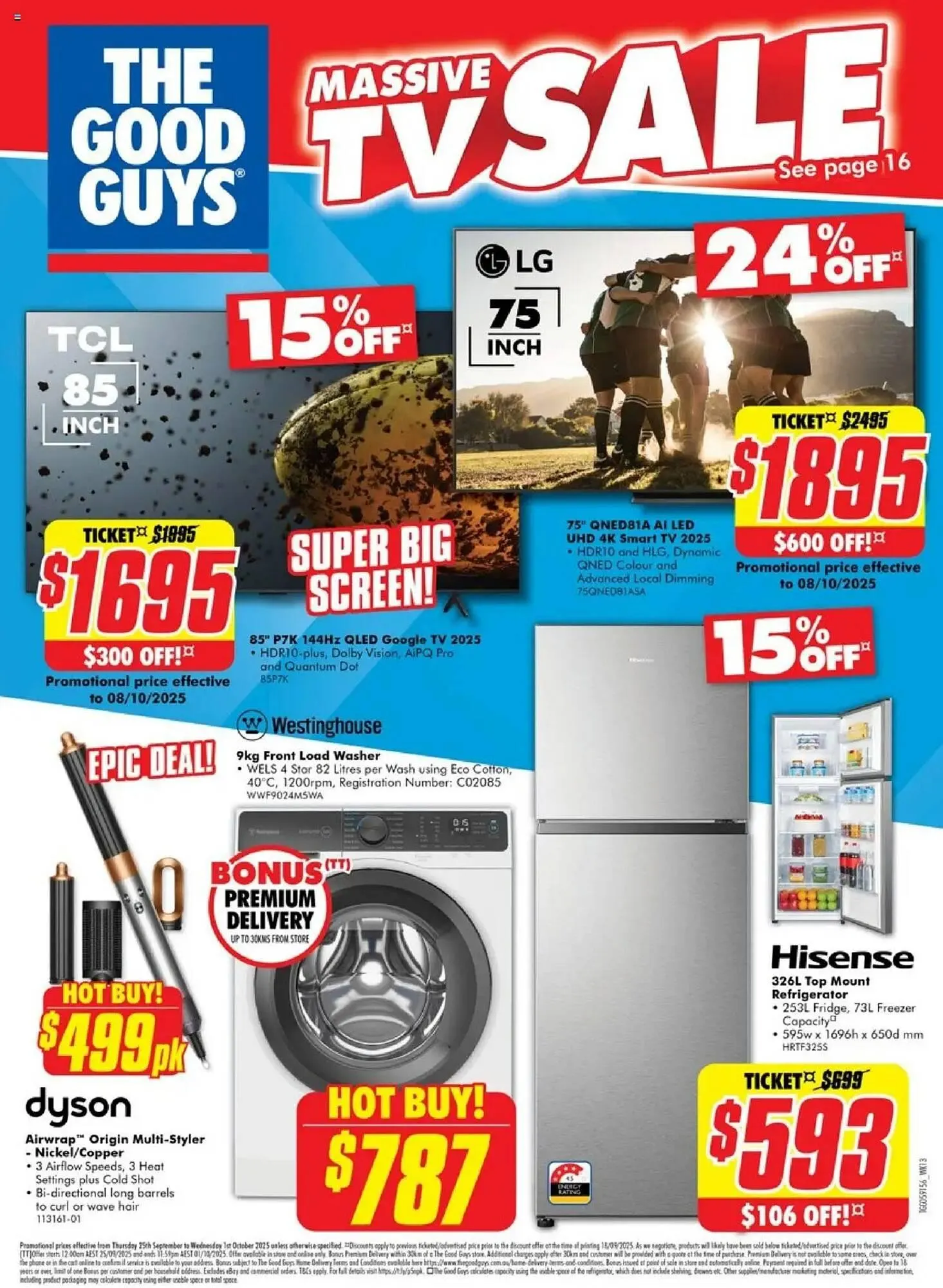 The Good Guys catalogue - Catalogue valid from 24 September to 1 October 2025 - page 16