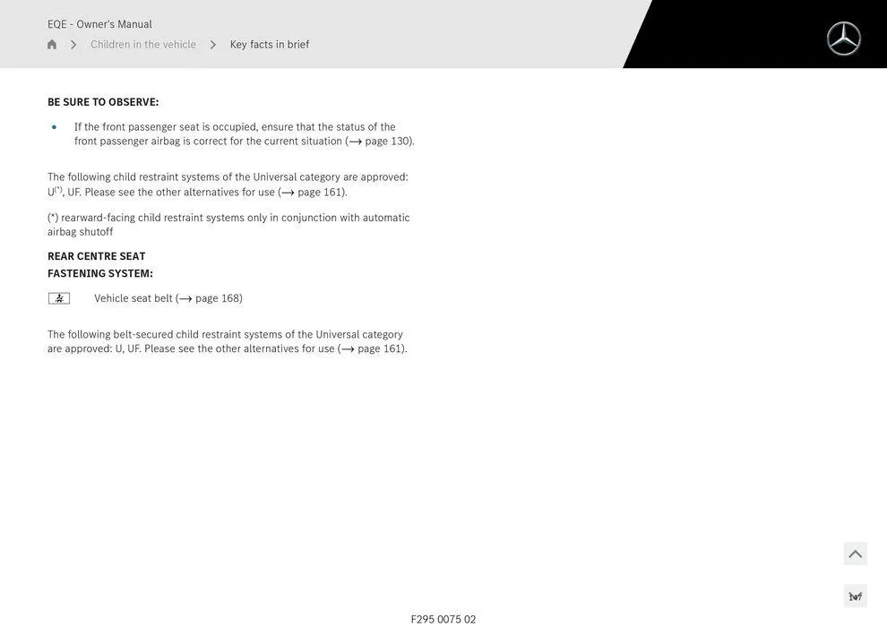 EQE Sedan - Catalogue valid from 11 September to 11 September 2025 - page 147