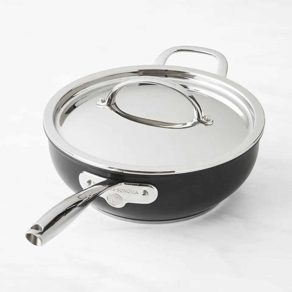 Williams Sonoma Thermo-Clad™ Induction Non-Stick Covered Essential Pan, 4.3 L