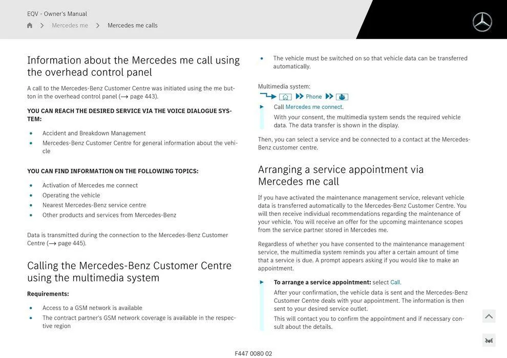 EQV MPV - Catalogue valid from 11 September to 11 September 2025 - page 444