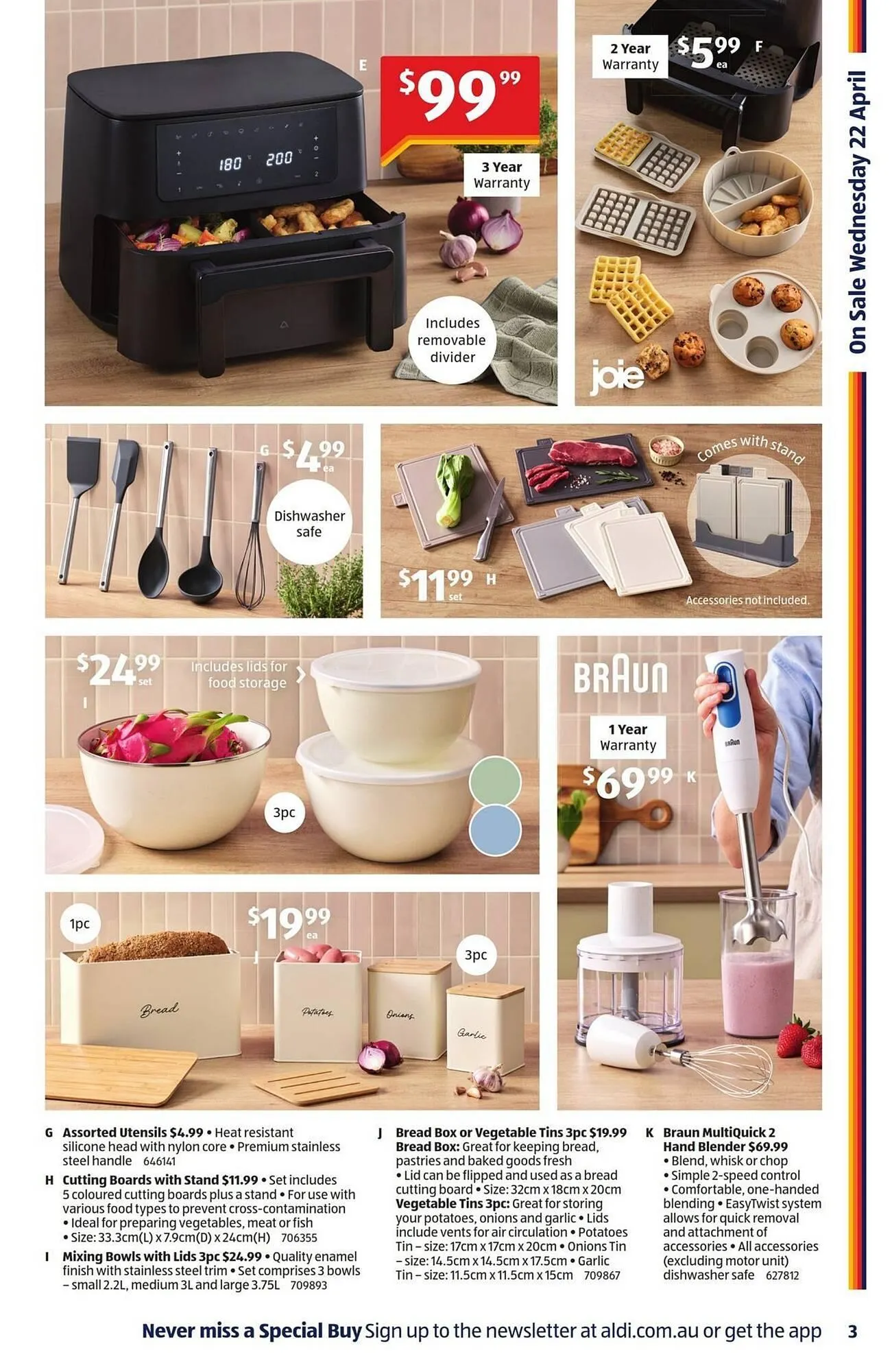 ALDI catalogue - Catalogue valid from 22 April to 28 April 2026 - page 3