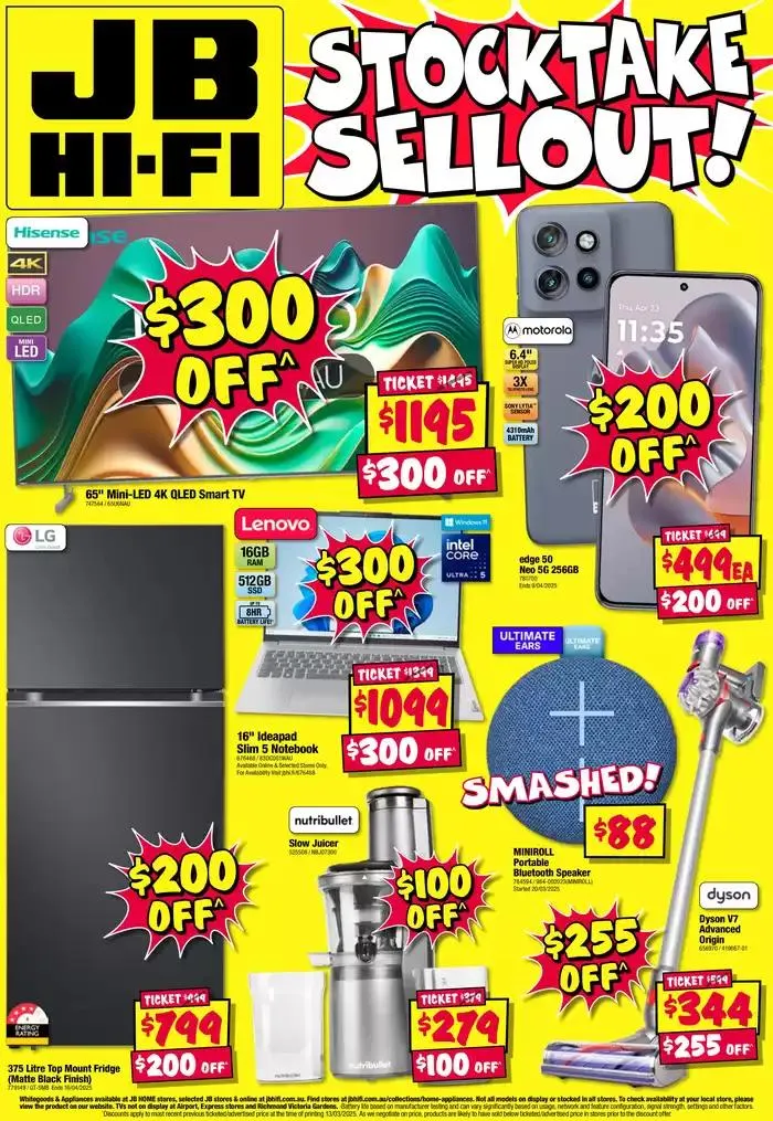 Stocktake Sellout! - Catalogue valid from 27 March to 2 April 2025 - page 24