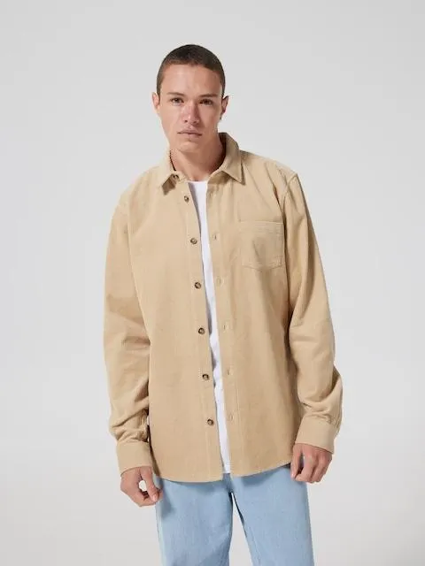 Tan Cord Long Shirt
