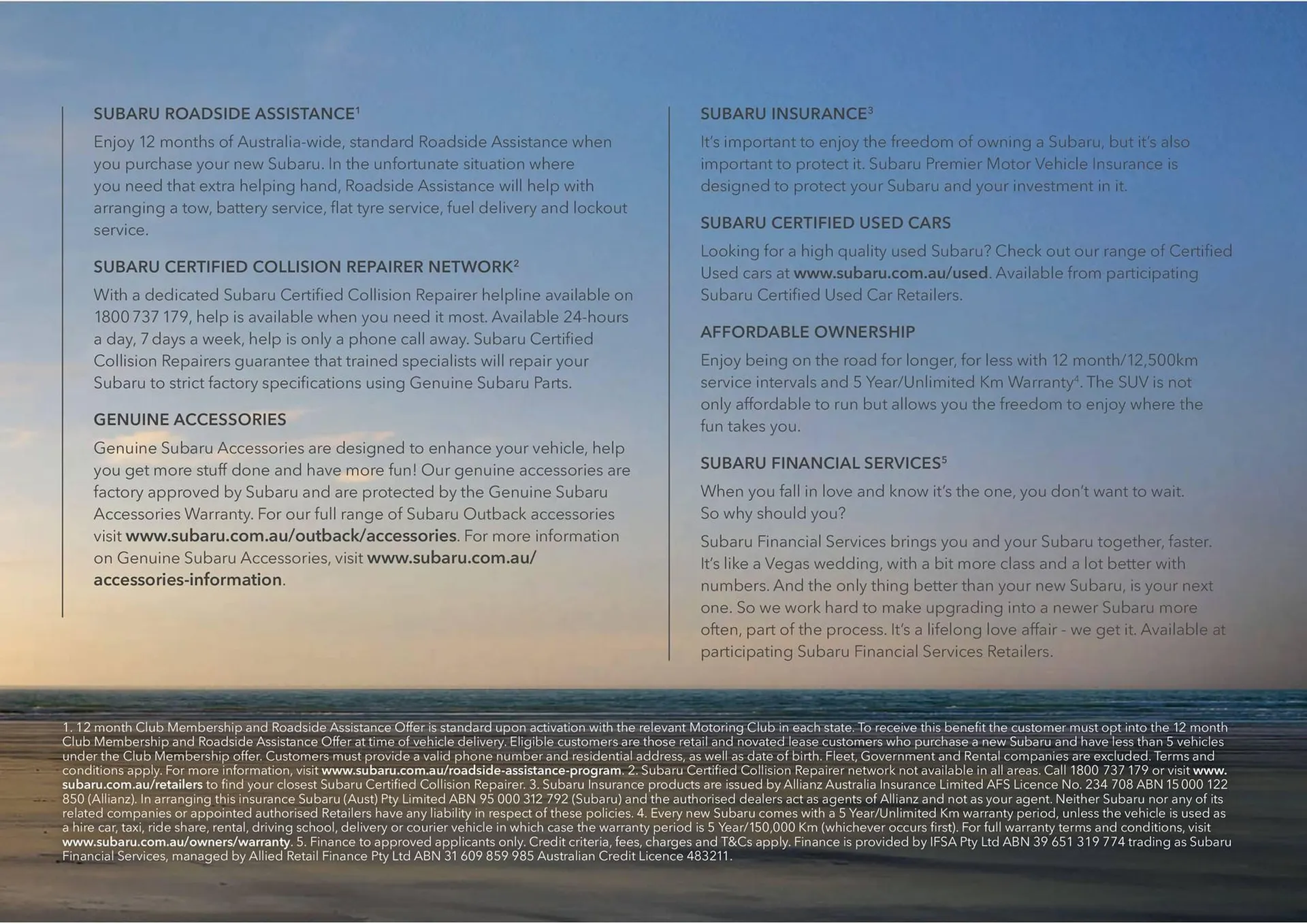 Subaru catalogue - Catalogue valid from 20 June to 20 June 2026 - page 61