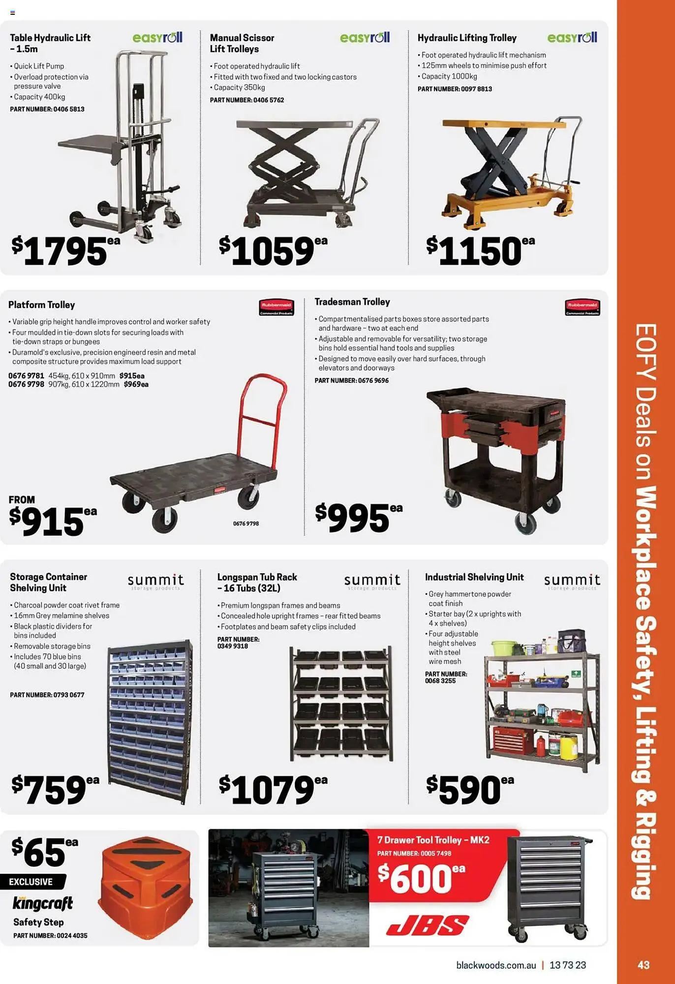 Blackwoods catalogue - Catalogue valid from 18 May to 30 June 2025 - page 43