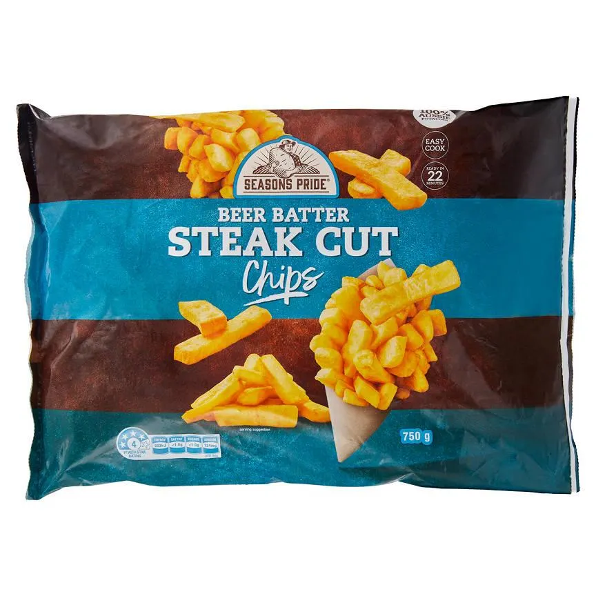 Beer Batter Steak Cut Chips 750g