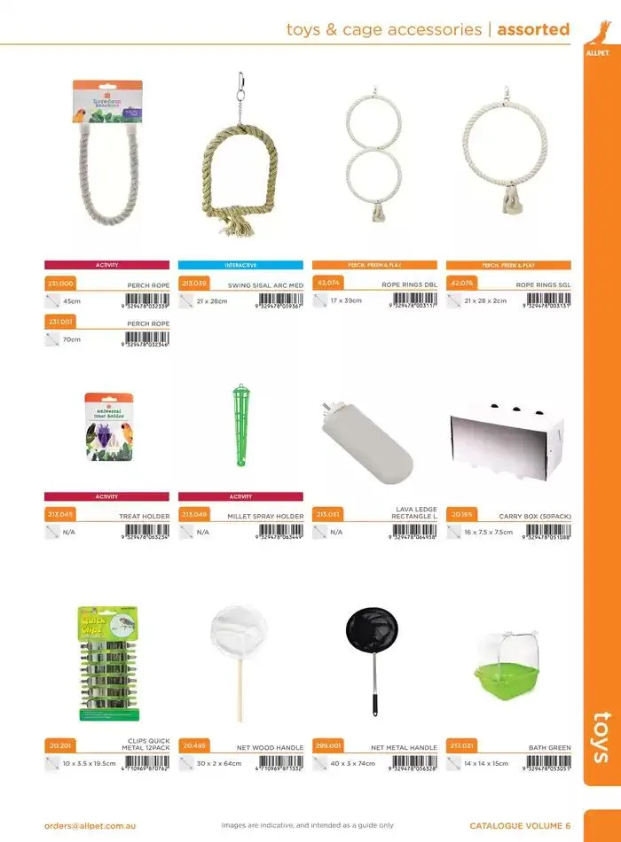 Bird Catalogue 2025 - Catalogue valid from 3 March to 31 December 2025 - page 11