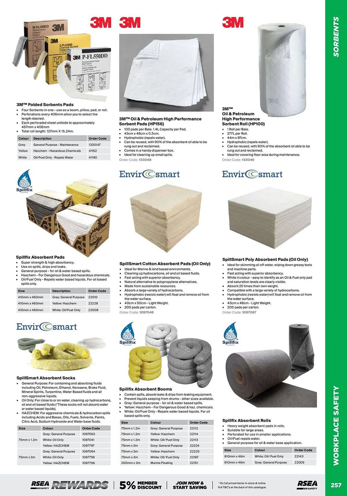 RSEA Safety catalogue - Catalogue valid from 1 August to 31 December 2025 - page 255