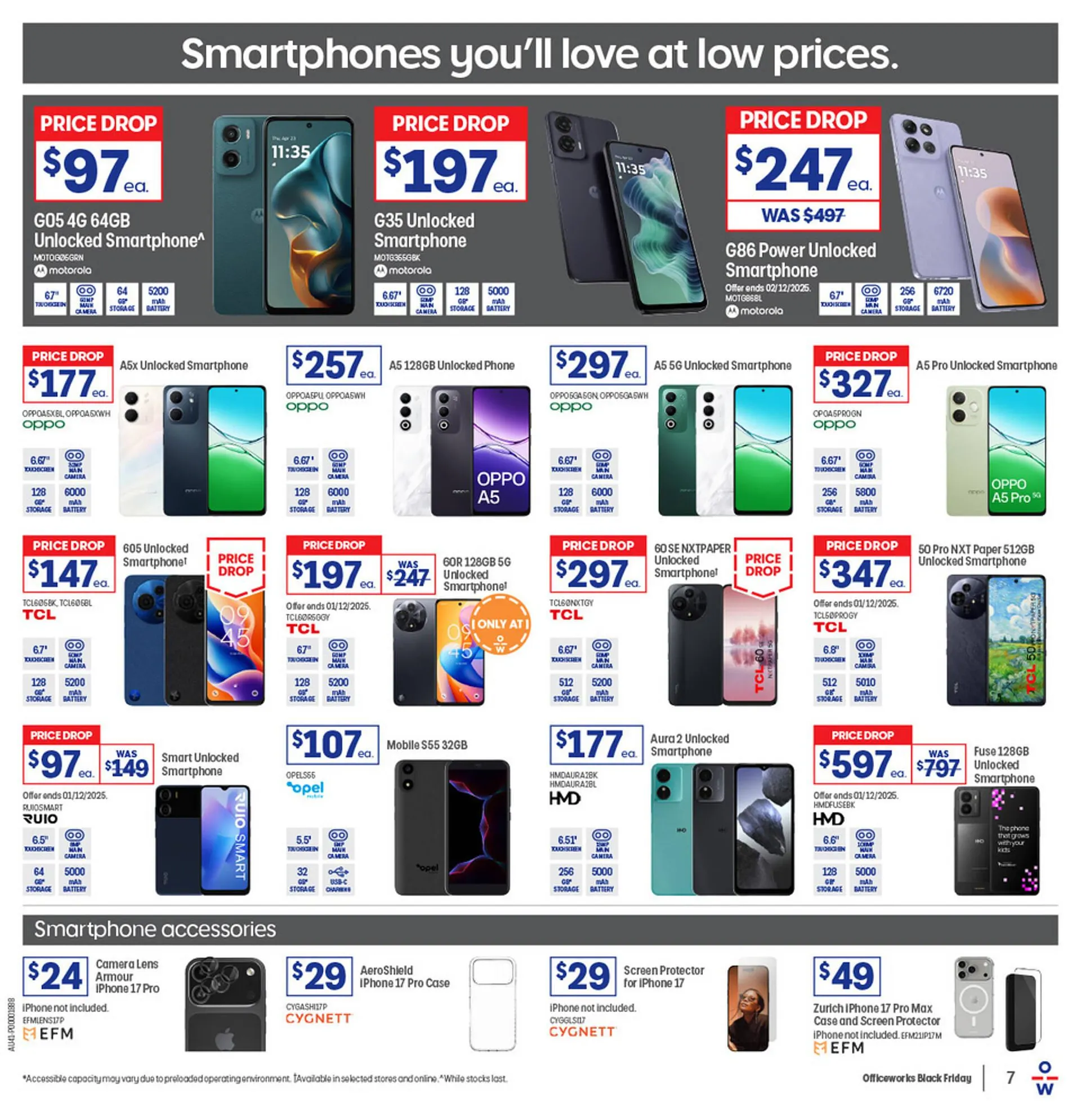 Officeworks catalogue - Catalogue valid from 17 November to 1 December 2025 - page 7