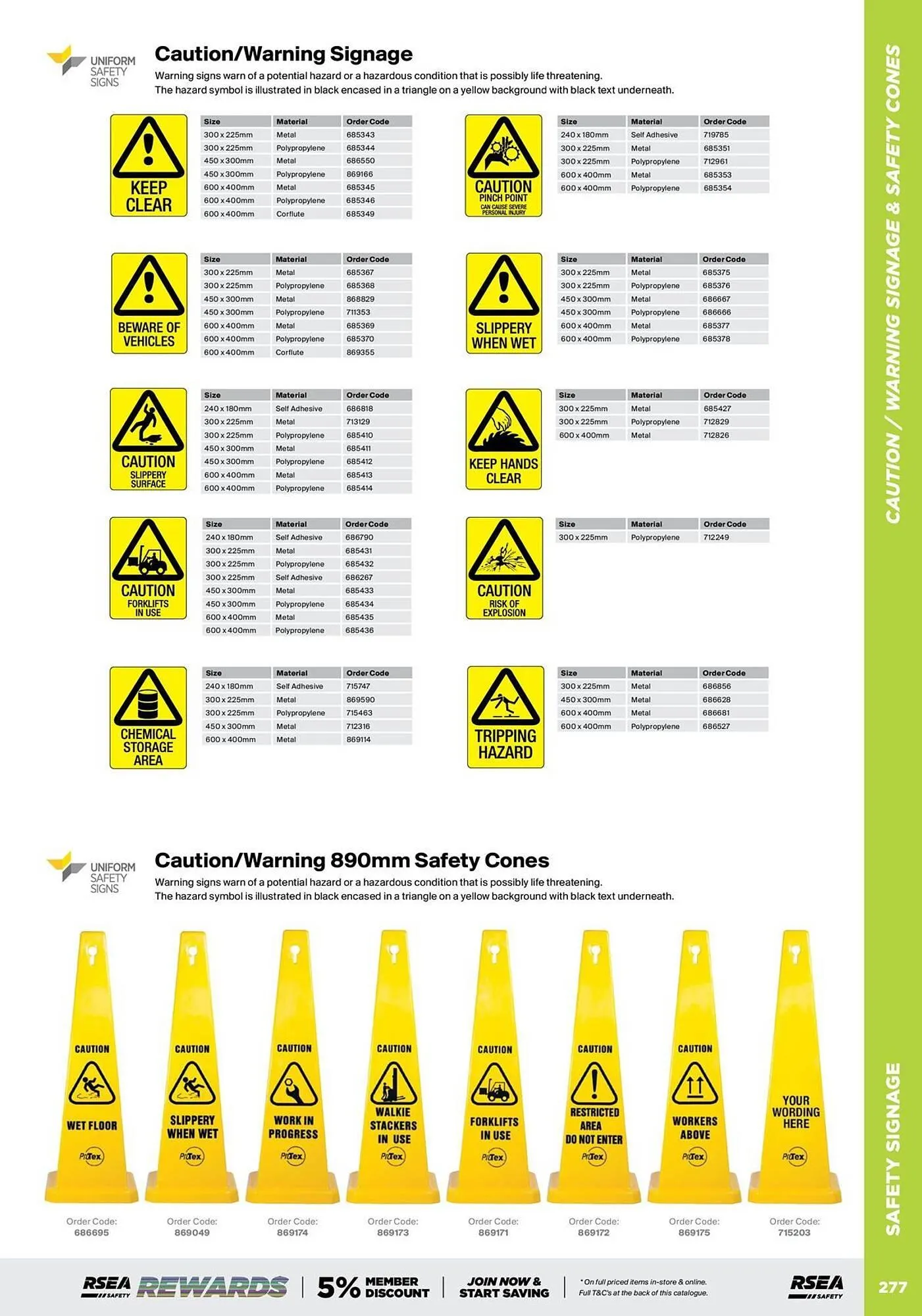 RSEA Safety catalogue - Catalogue valid from 1 August to 31 December 2025 - page 7