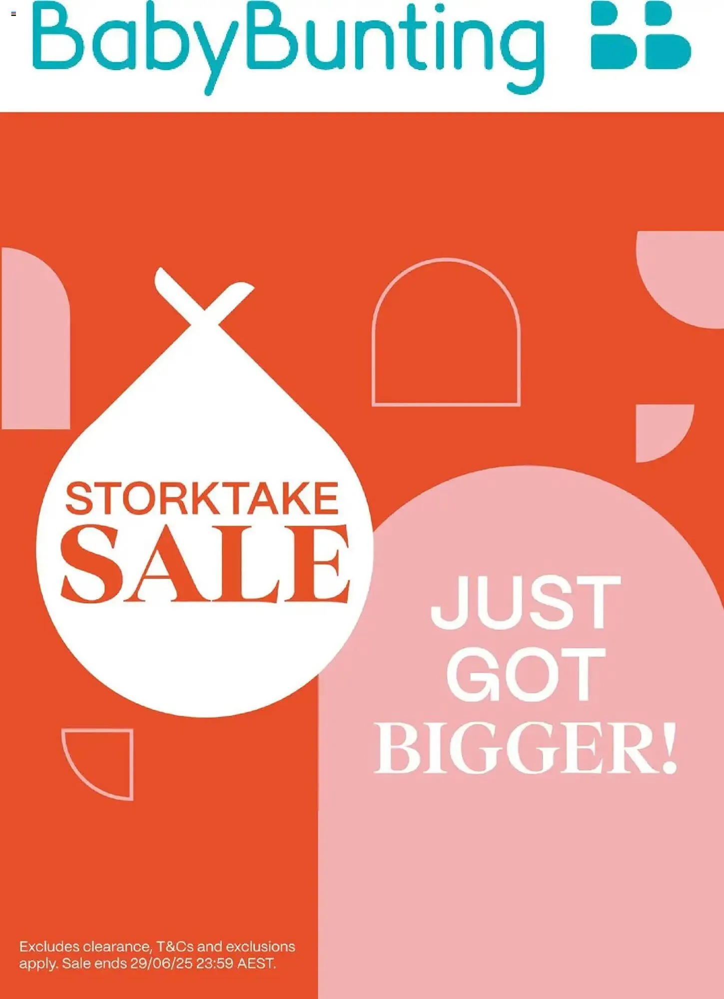 Baby Bunting catalogue - Catalogue valid from 12 June to 29 June 2025 - page 1