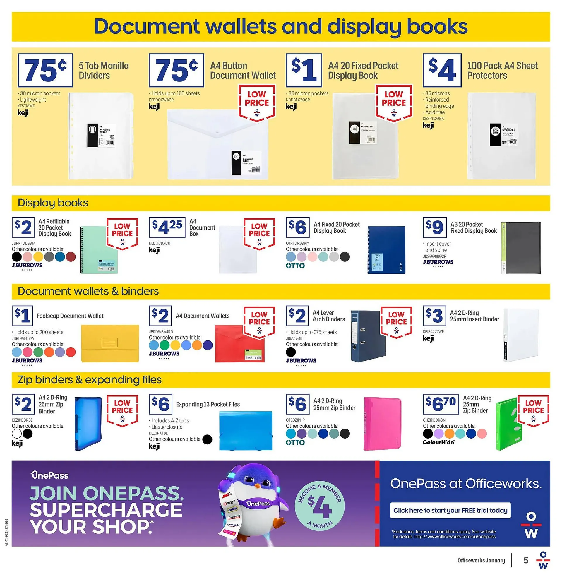 Officeworks catalogue - Catalogue valid from 31 December to 2 February 2026 - page 5