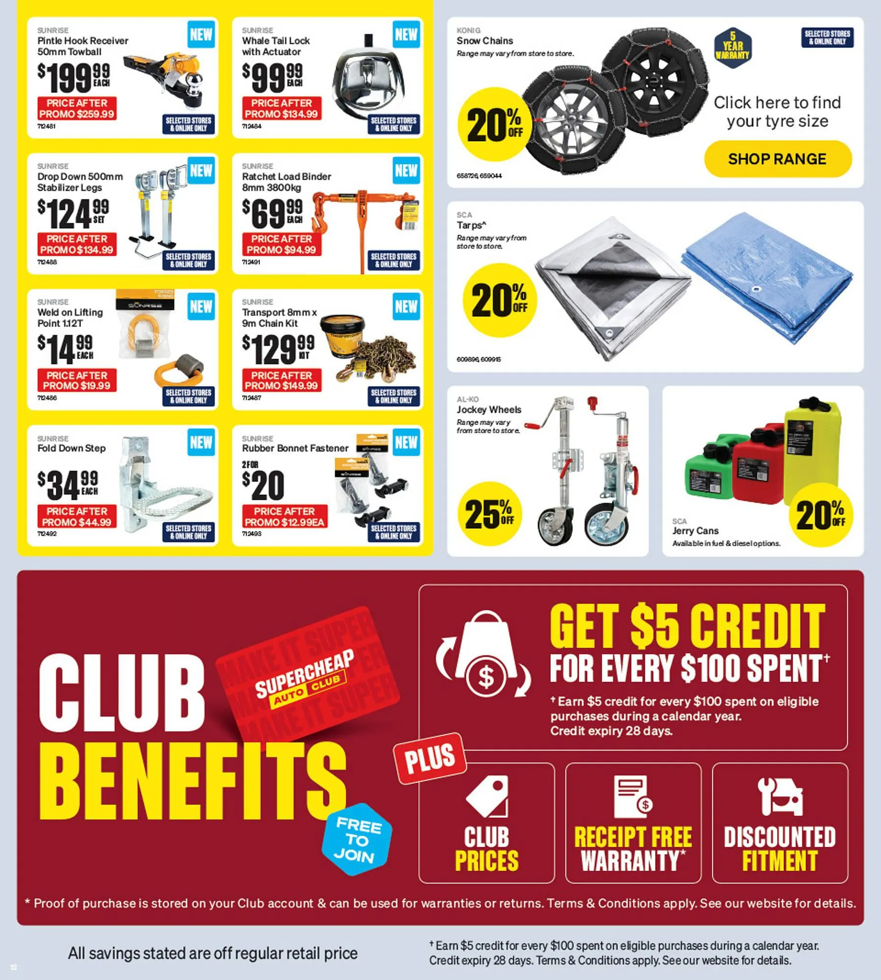 SuperCheap Auto catalogue - Catalogue valid from 23 July to 10 August 2025 - page 12