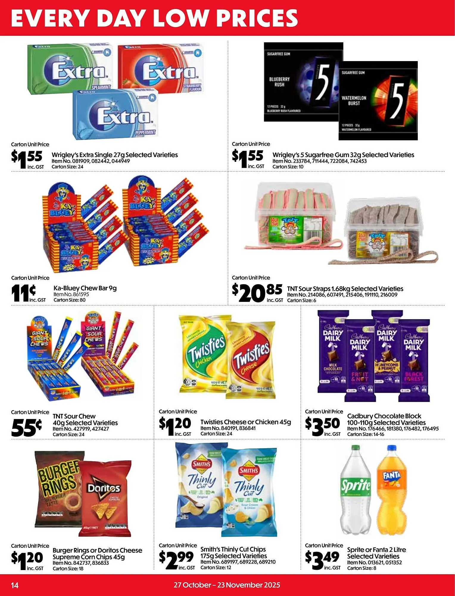 Campbells Wholesale catalogue - Catalogue valid from 27 October to 23 November 2025 - page 14