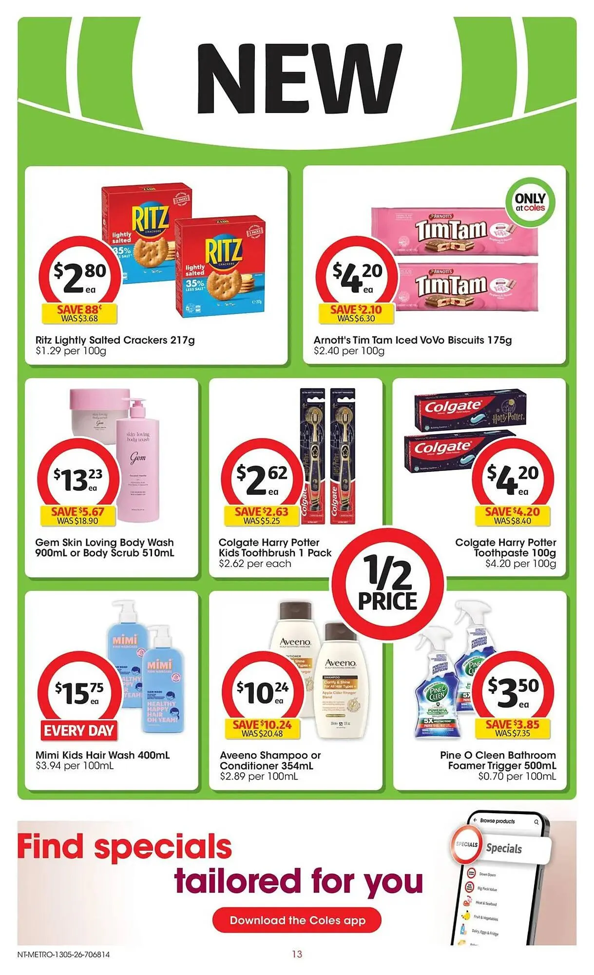 Coles catalogue - Catalogue valid from 13 May to 19 May 2026 - page 13