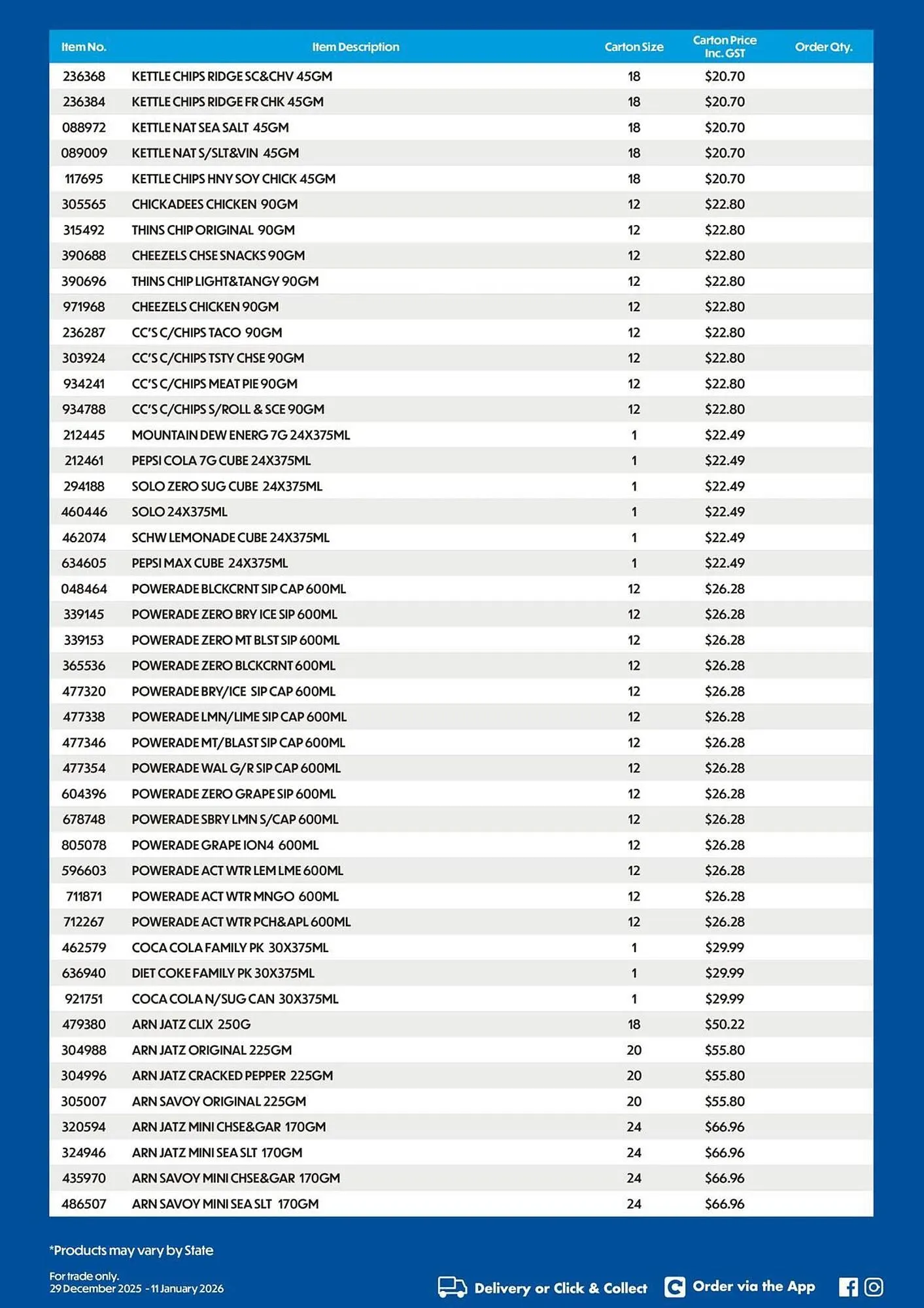 Campbells Wholesale catalogue - Catalogue valid from 31 December to 11 January 2026 - page 2