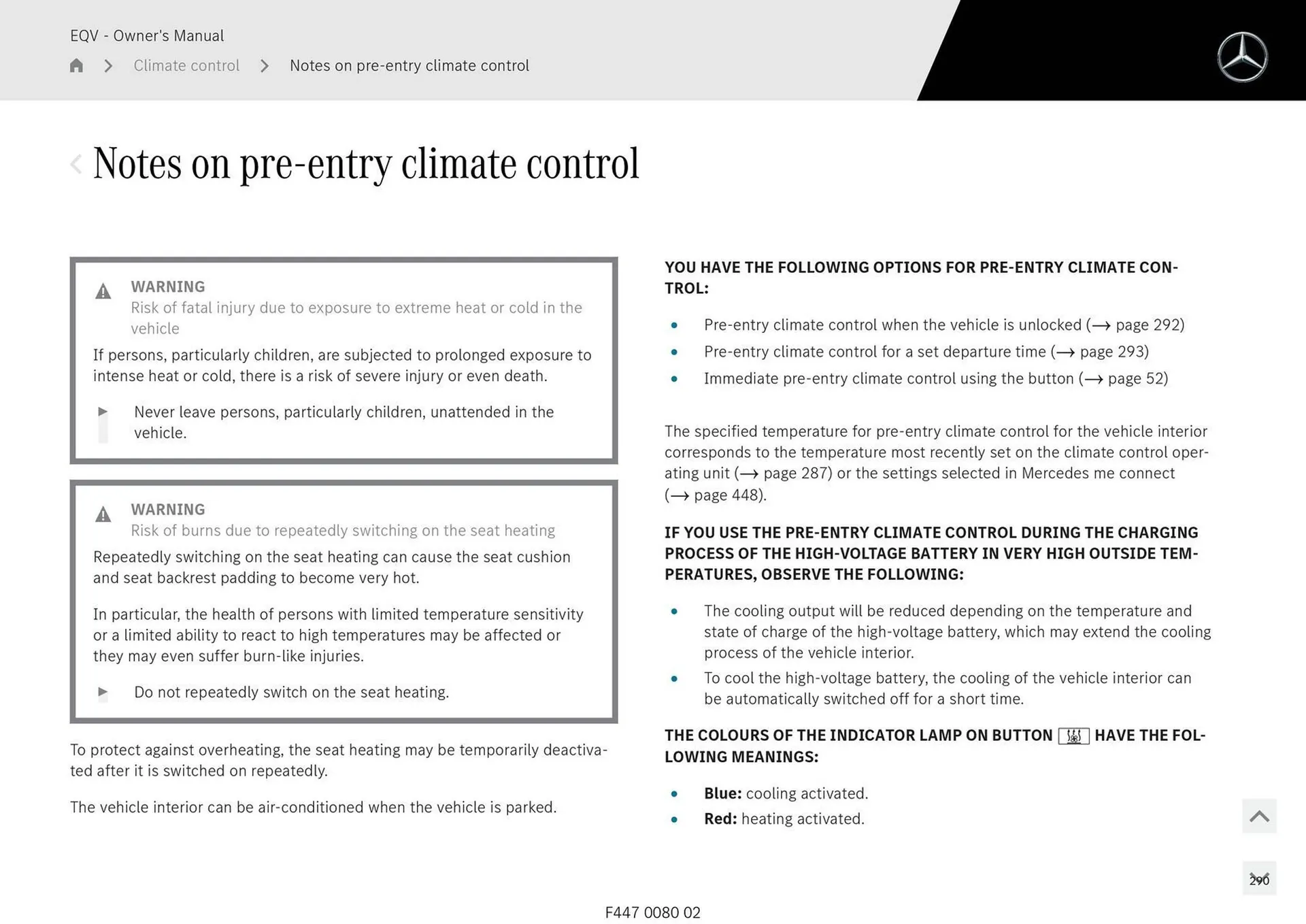 Mercedes-Benz catalogue - Catalogue valid from 11 September to 11 September 2025 - page 290