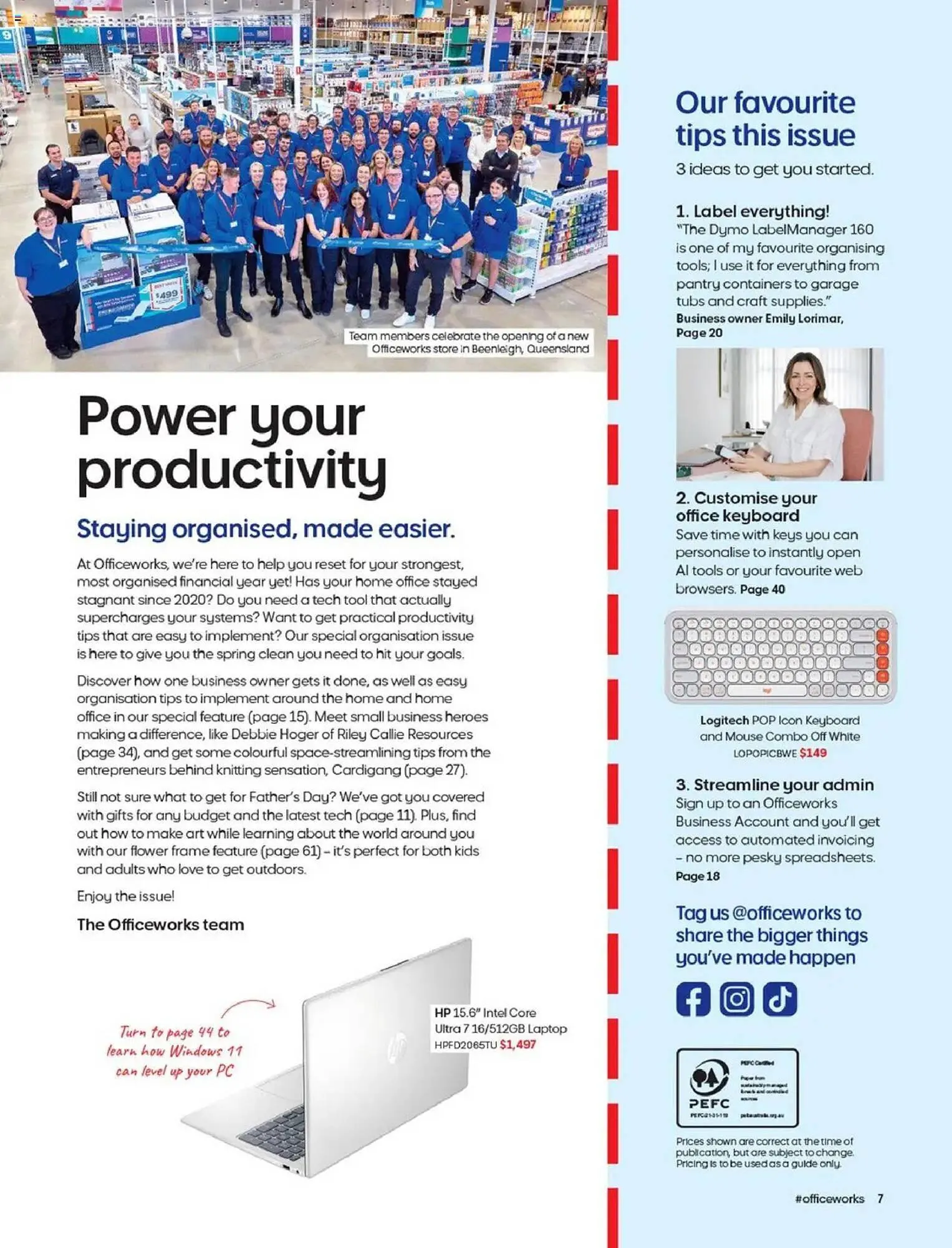 Officeworks catalogue - Catalogue valid from 12 August to 16 January 2026 - page 8