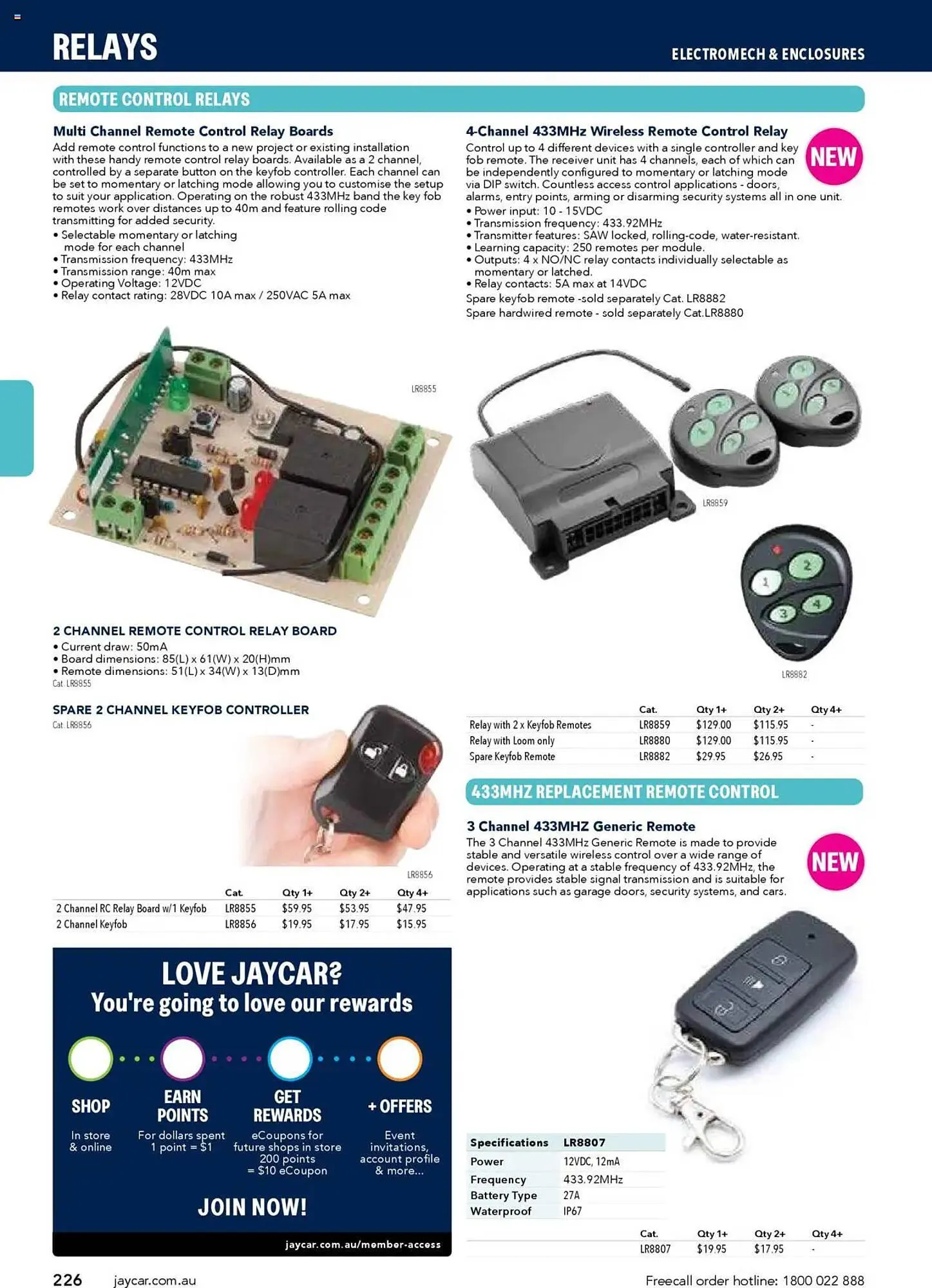 Jaycar Electronics catalogue - Catalogue valid from 8 July to 9 July 2026 - page 226