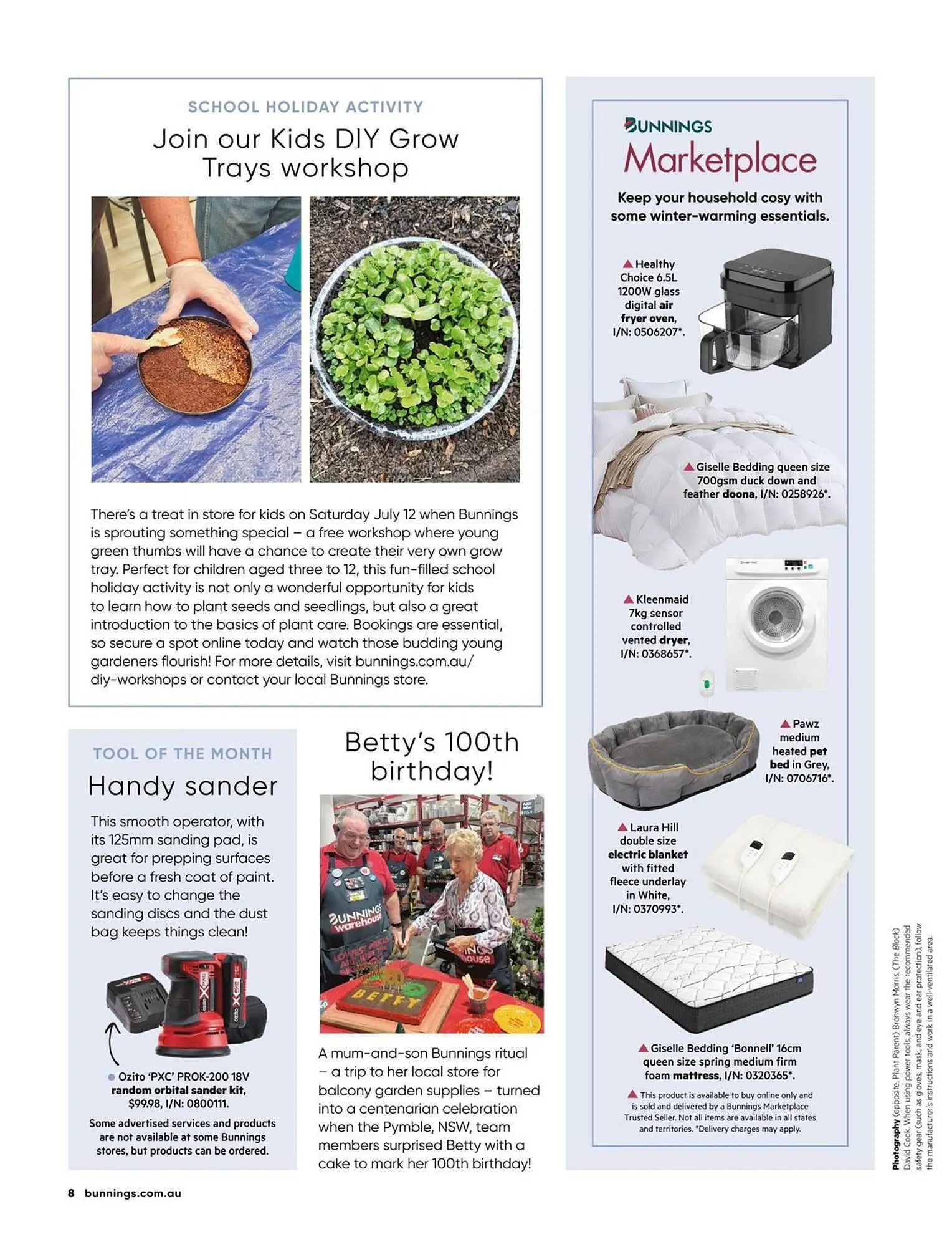 Bunnings catalogue - Catalogue valid from 1 July to 31 July 2025 - page 8