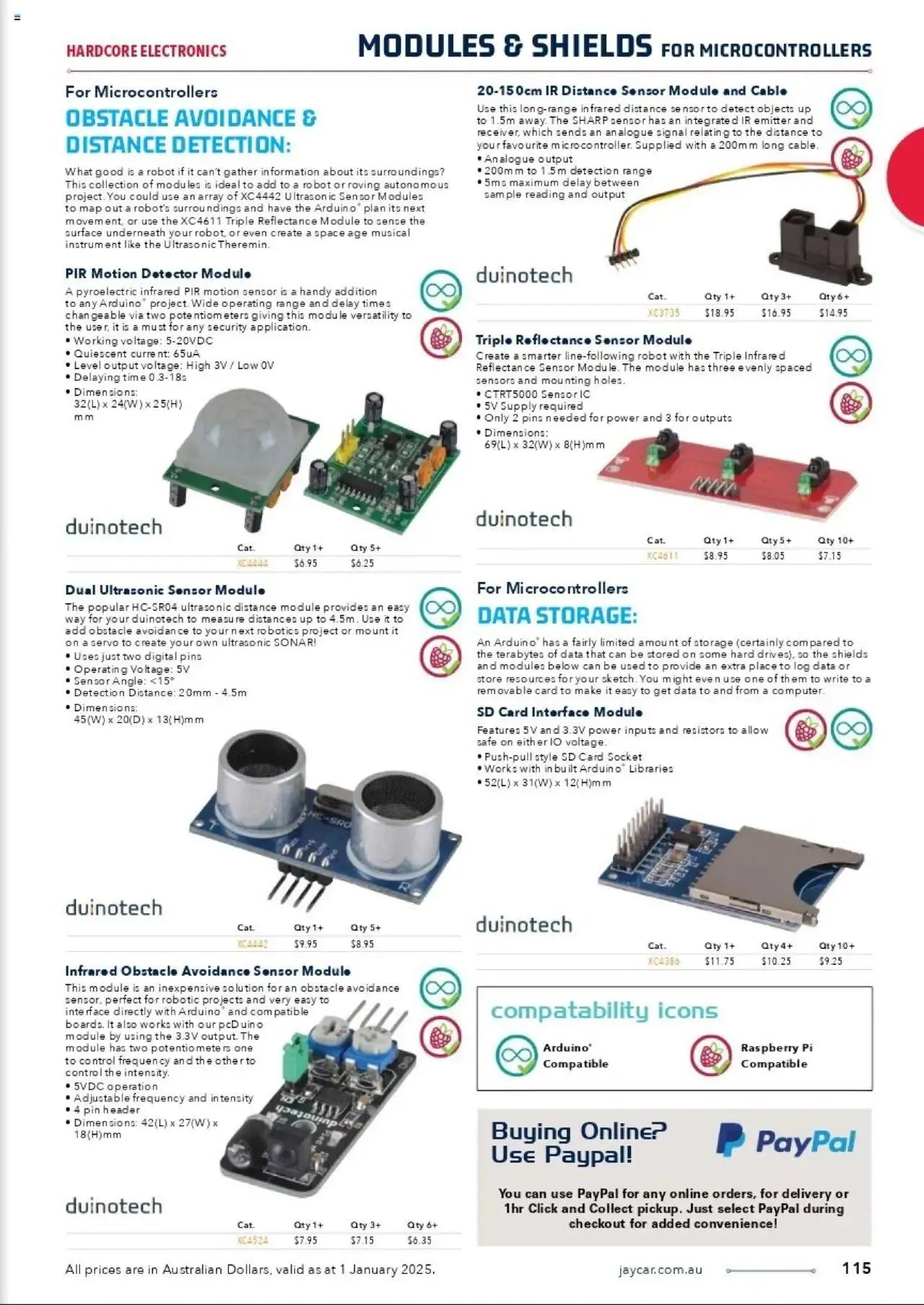 Jaycar Celebrating 40 Years in Electronics - Catalogue valid from 1 January to 29 August 2025 - page 95