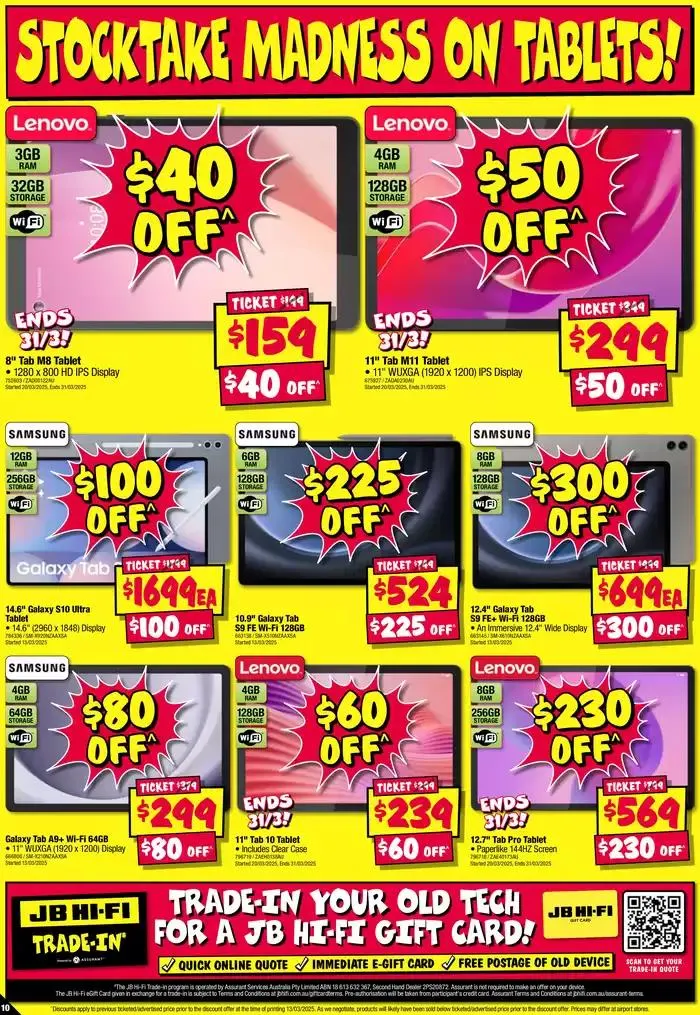 Stocktake Sellout! - Catalogue valid from 27 March to 2 April 2025 - page 10