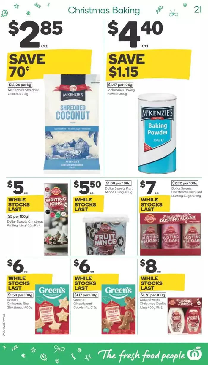 Weekly Specials - 04/12 - Catalogue valid from 4 December to 10 December 2024 - page 21