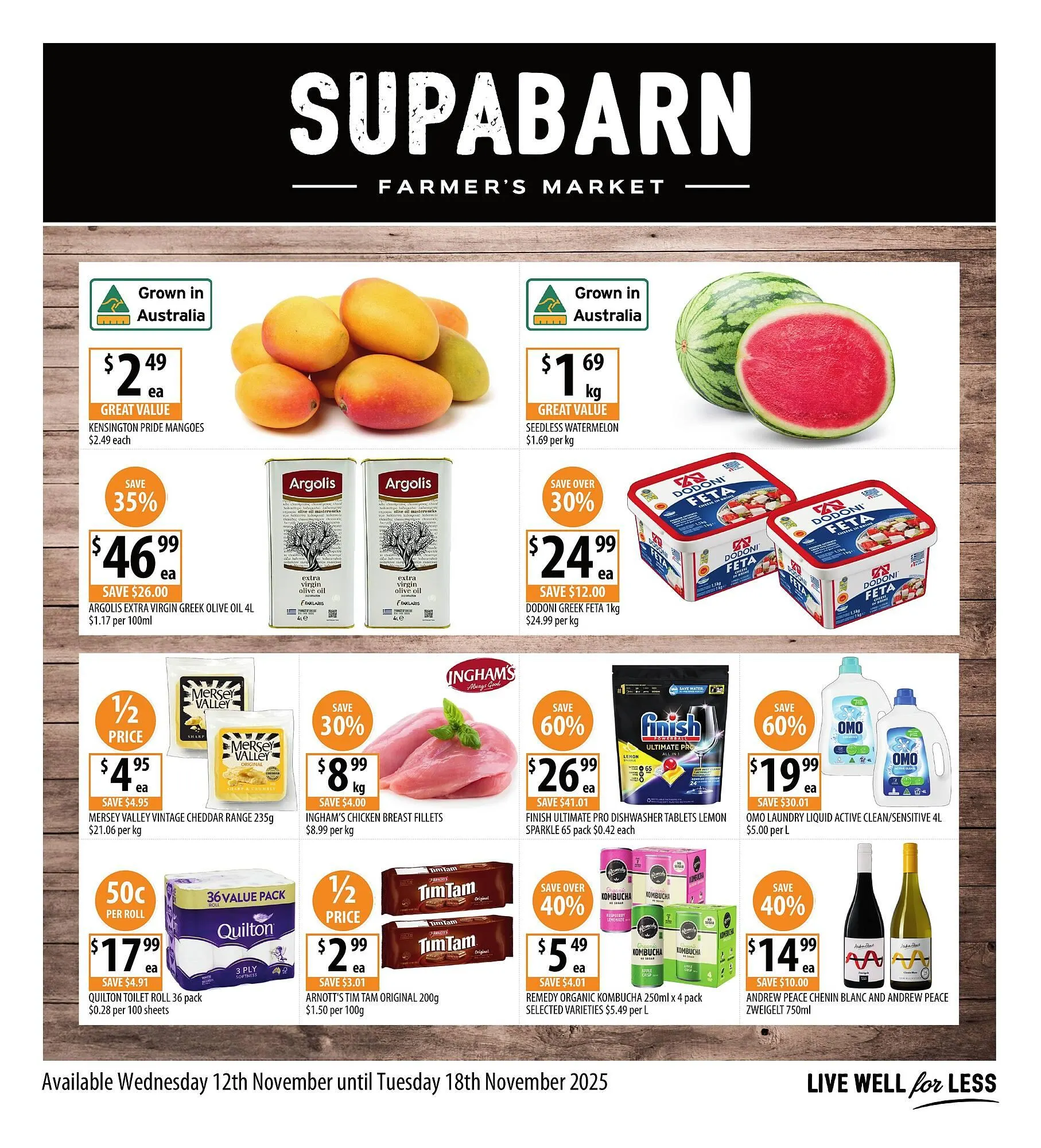 Supabarn catalogue - Catalogue valid from 12 November to 18 November 2025 - page 1